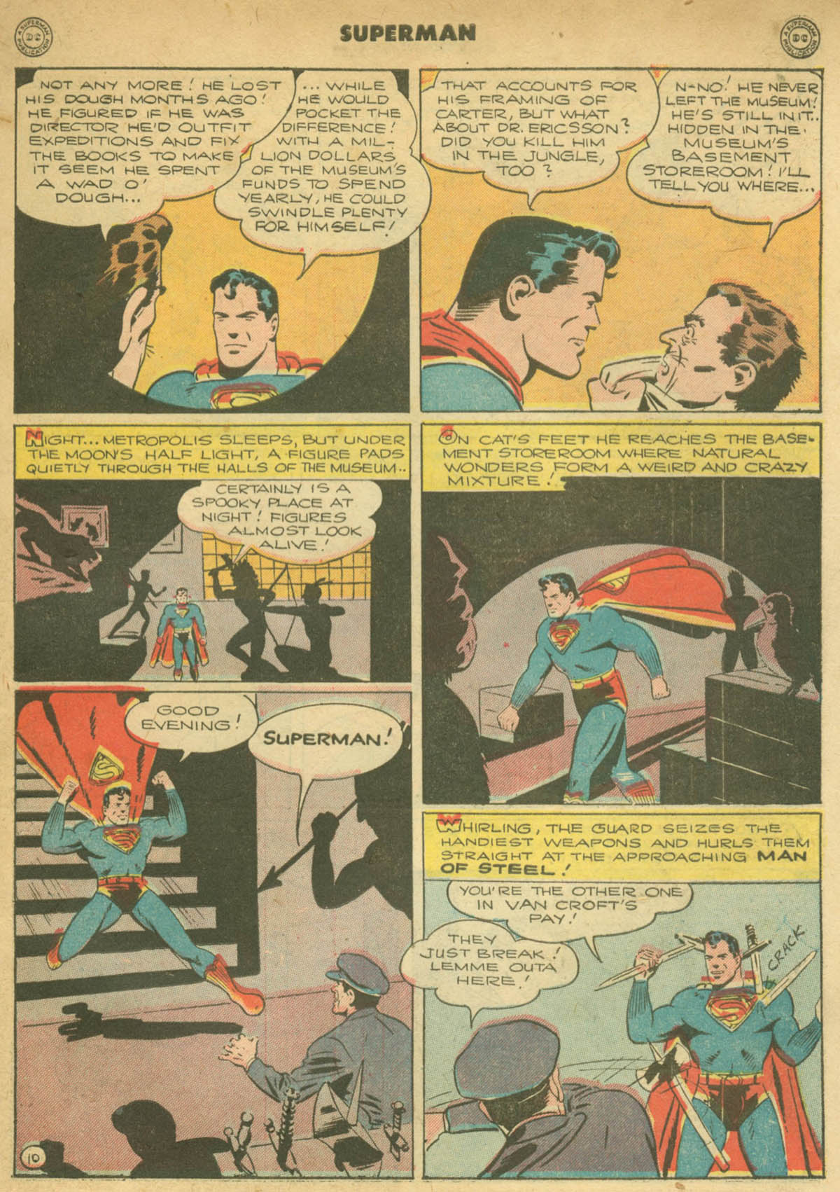 Read online Superman (1939) comic -  Issue #31 - 46
