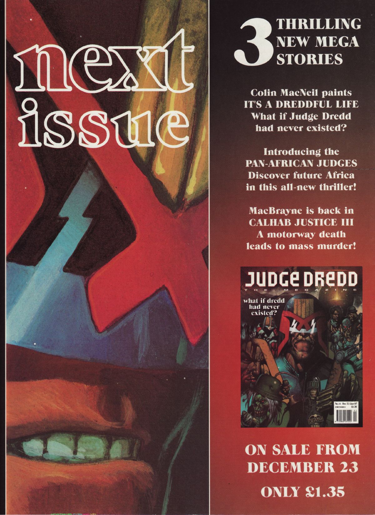 Read online Judge Dredd: The Megazine (vol. 2) comic -  Issue #43 - 44