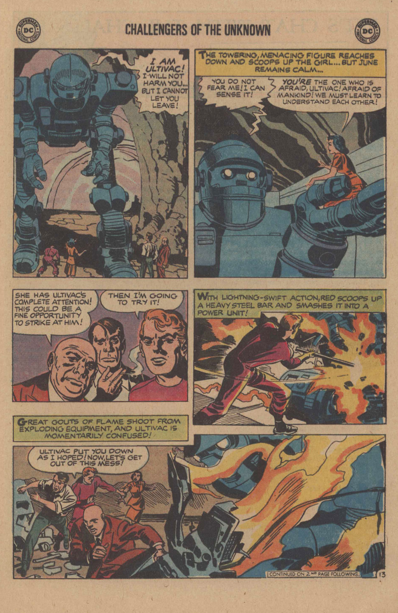 Read online Challengers of the Unknown (1958) comic -  Issue #75 - 17