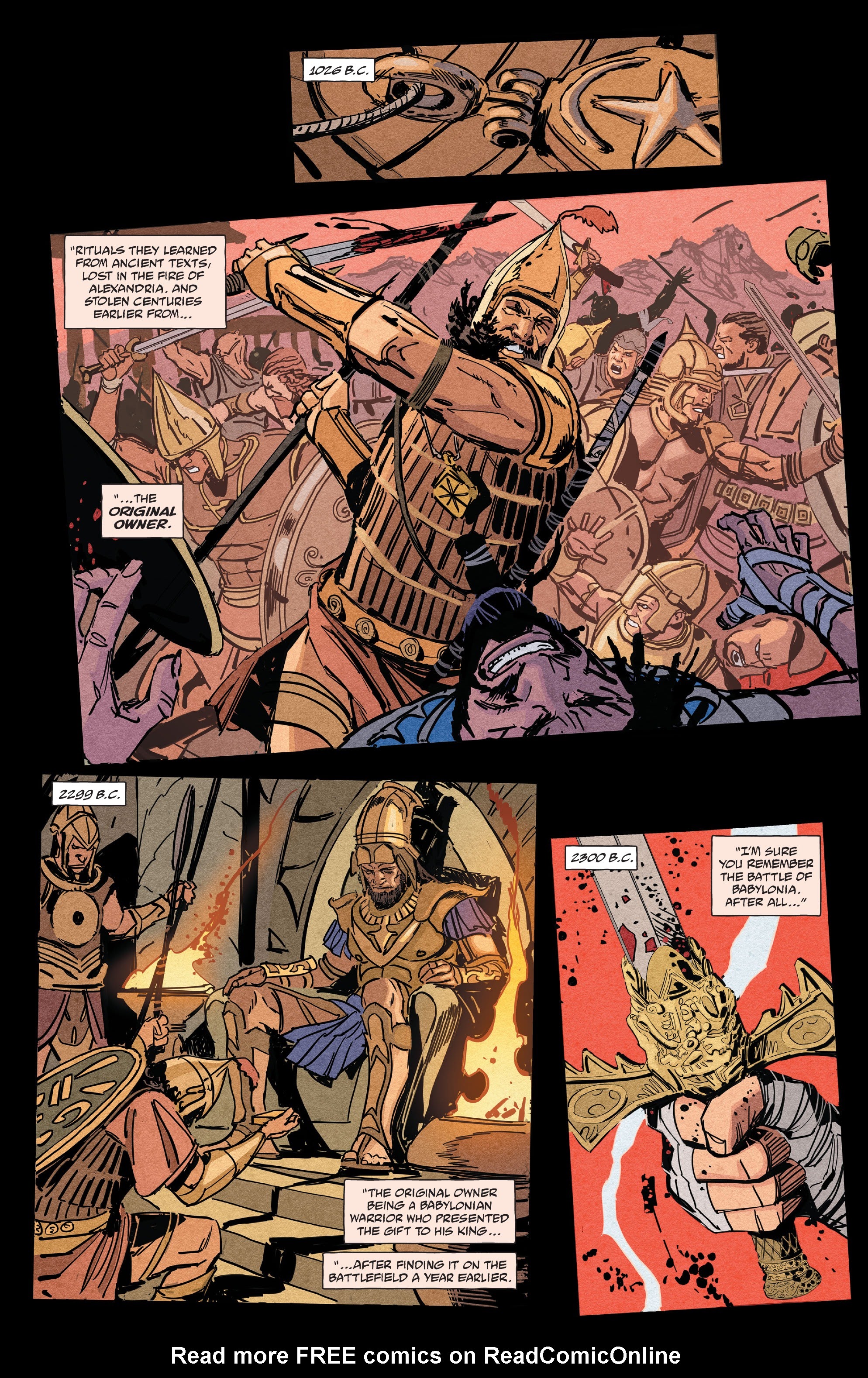 Read online BRZRKR comic -  Issue #7 - 8