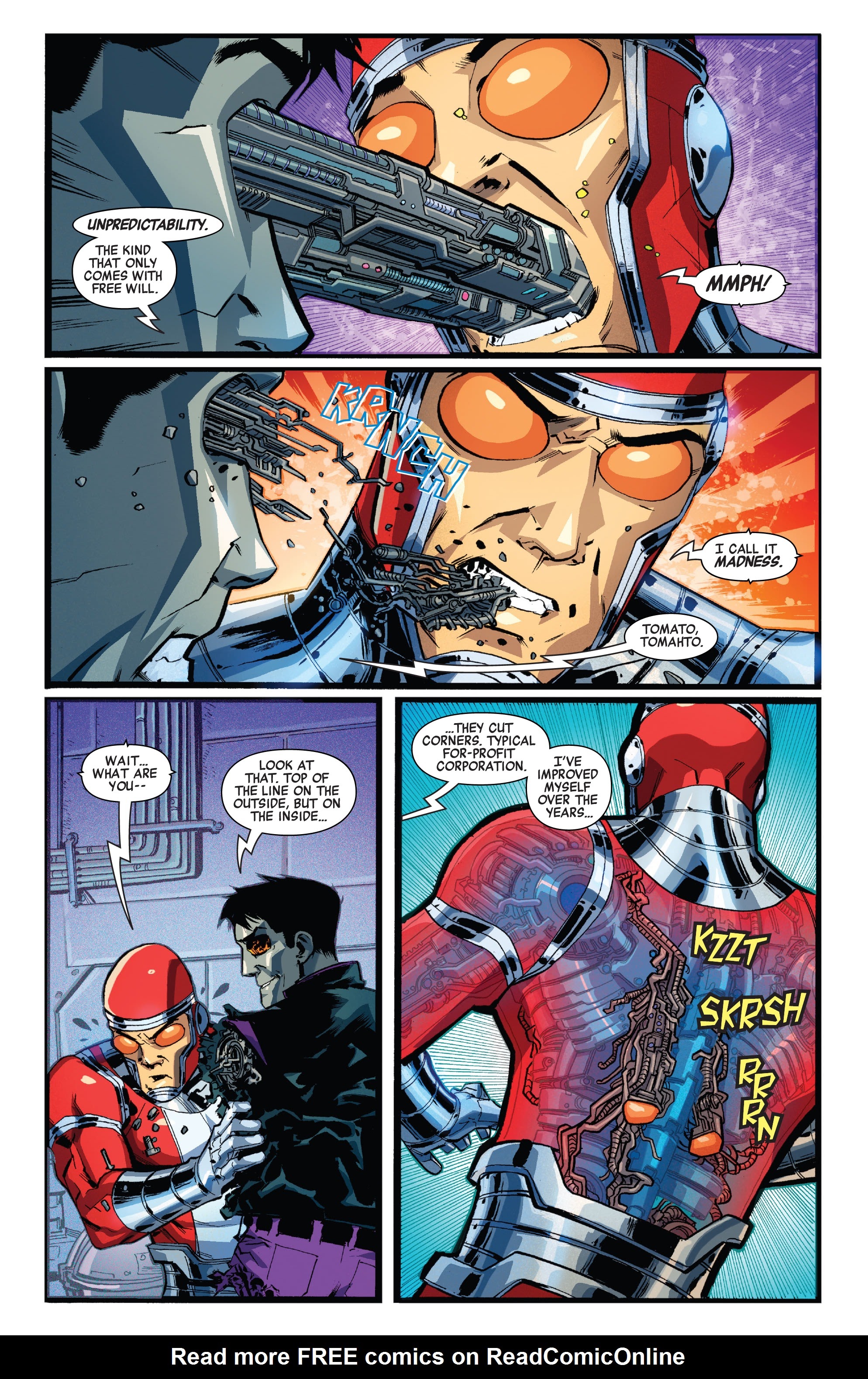 Read online Iron Man 2020: Robot Revolution - Force Works comic -  Issue # TPB (Part 1) - 50