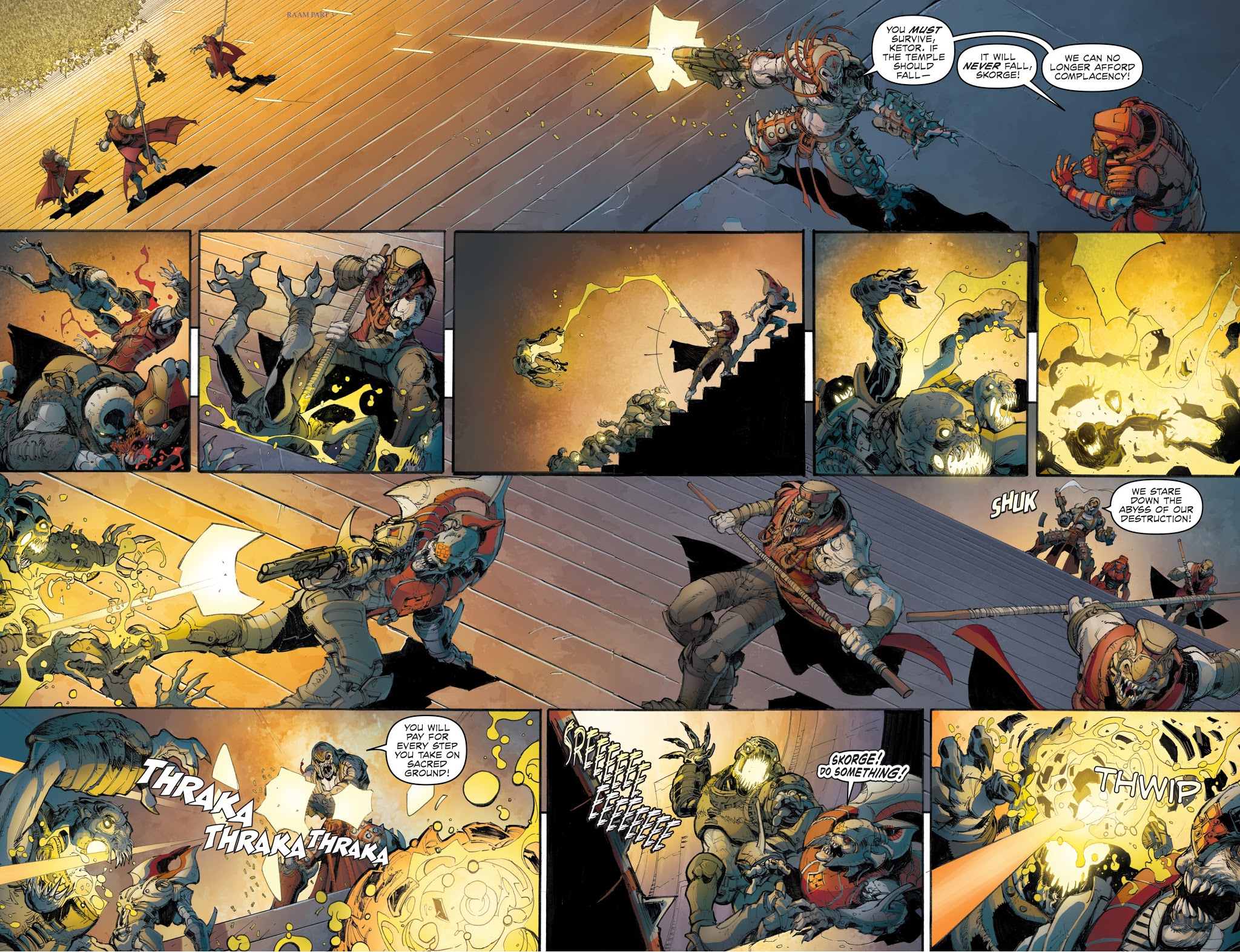 Read online Gears of War: The Rise of RAAM comic -  Issue #3 - 4