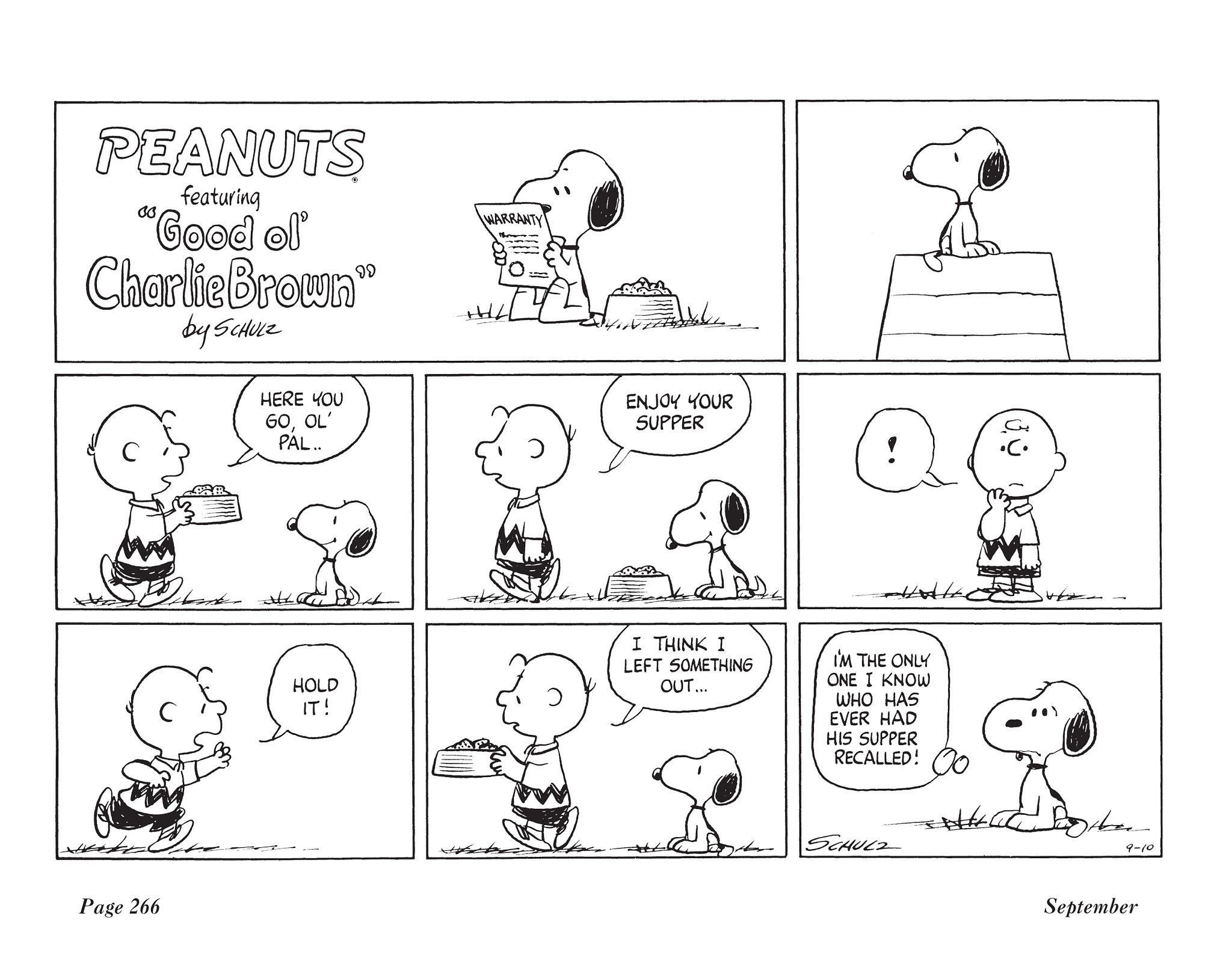 Read online The Complete Peanuts comic -  Issue # TPB 11 - 281