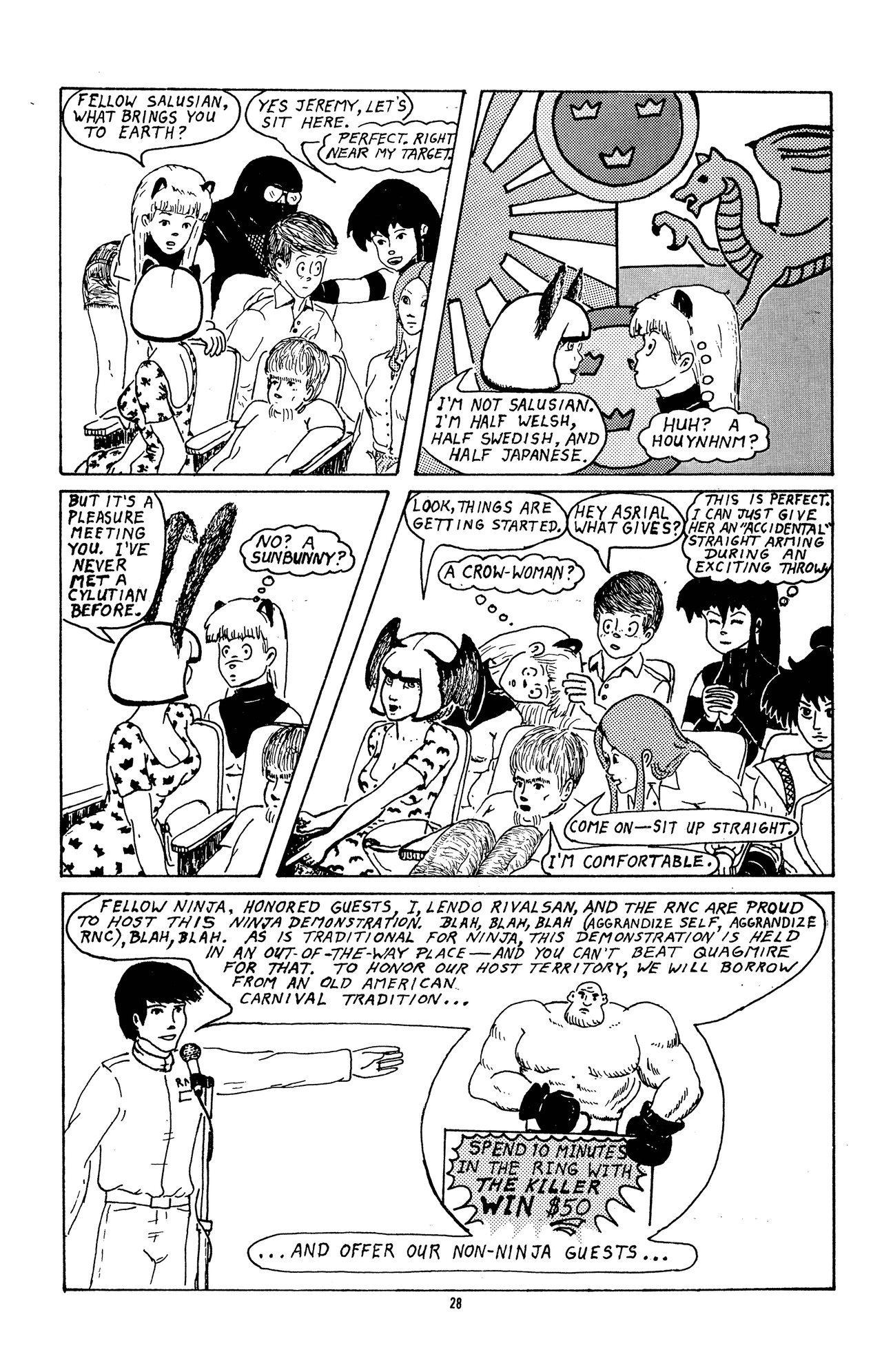 Read online Girls of Ninja High School comic -  Issue #1 - 29