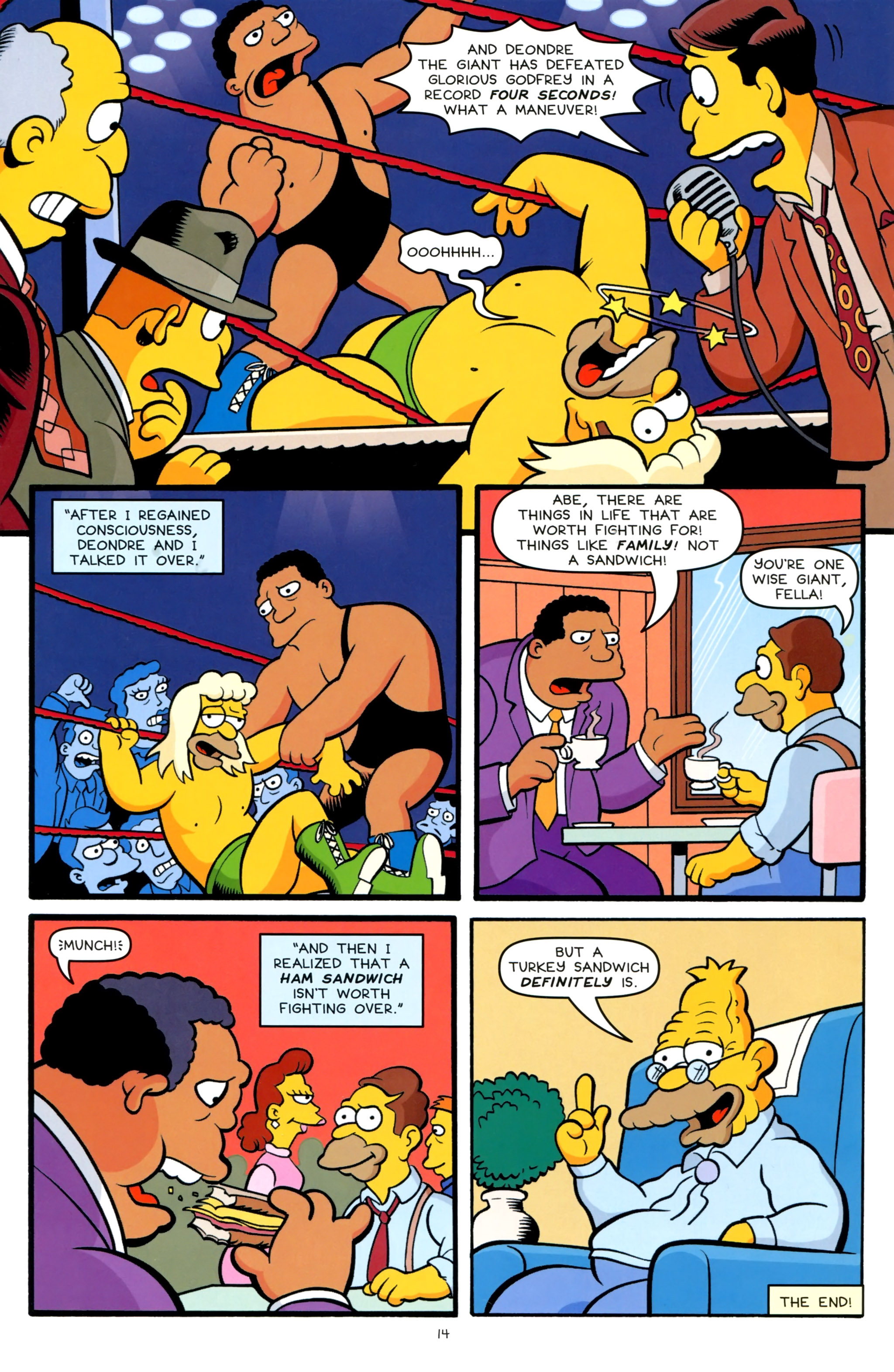 Read online Simpsons One-Shot Wonders: Grampa comic -  Issue # Full - 16
