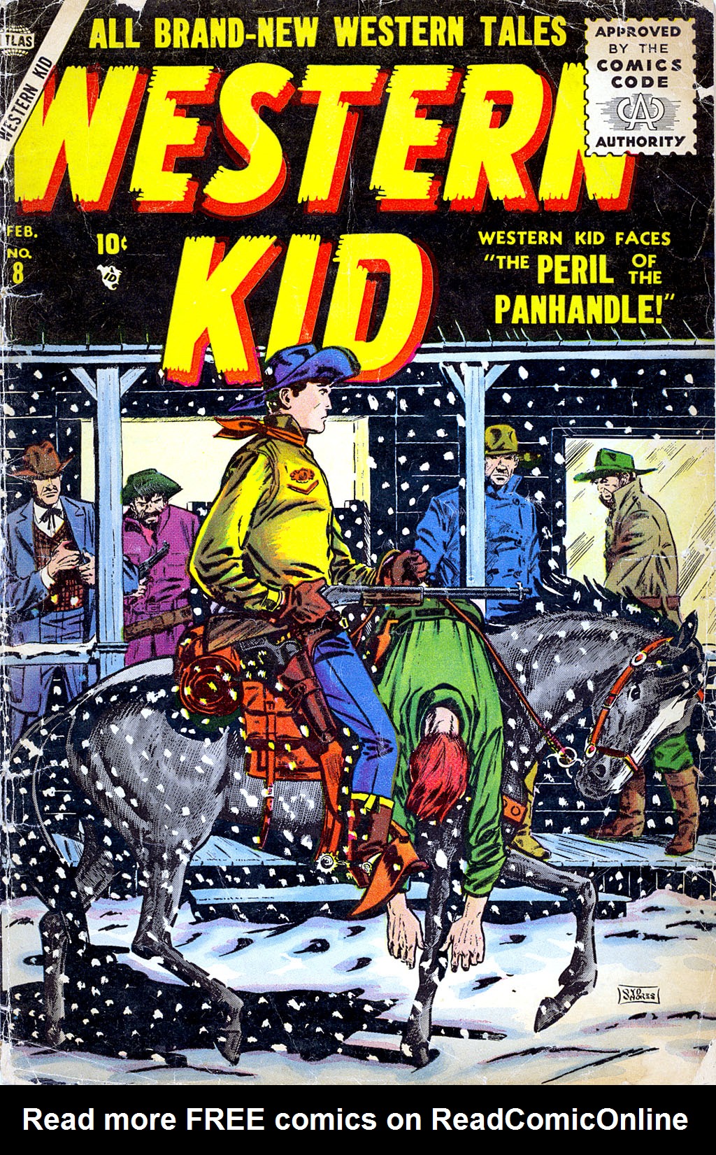 Read online Western Kid comic -  Issue #8 - 1