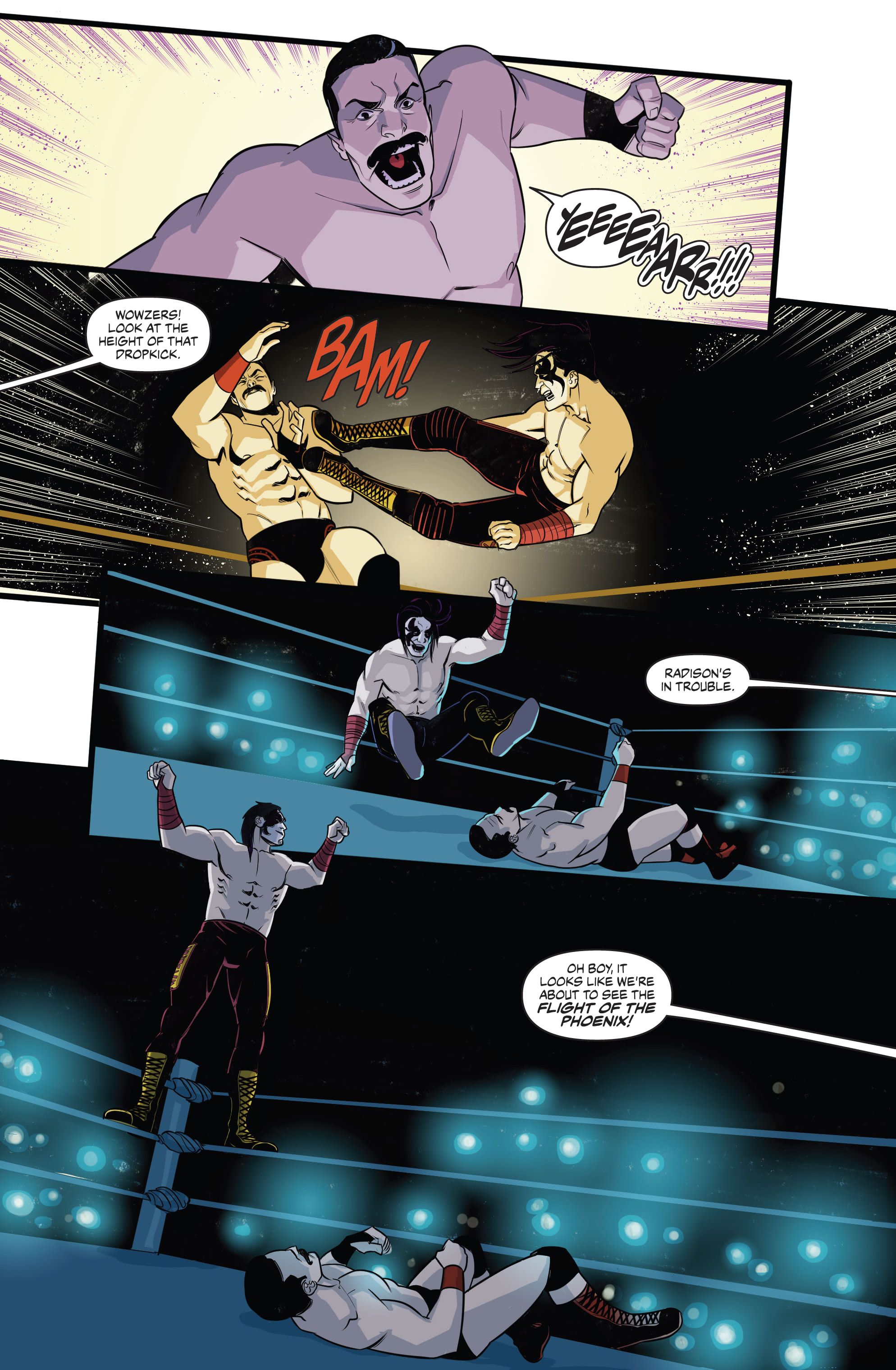 Read online Over the Ropes comic -  Issue # _TPB - 25