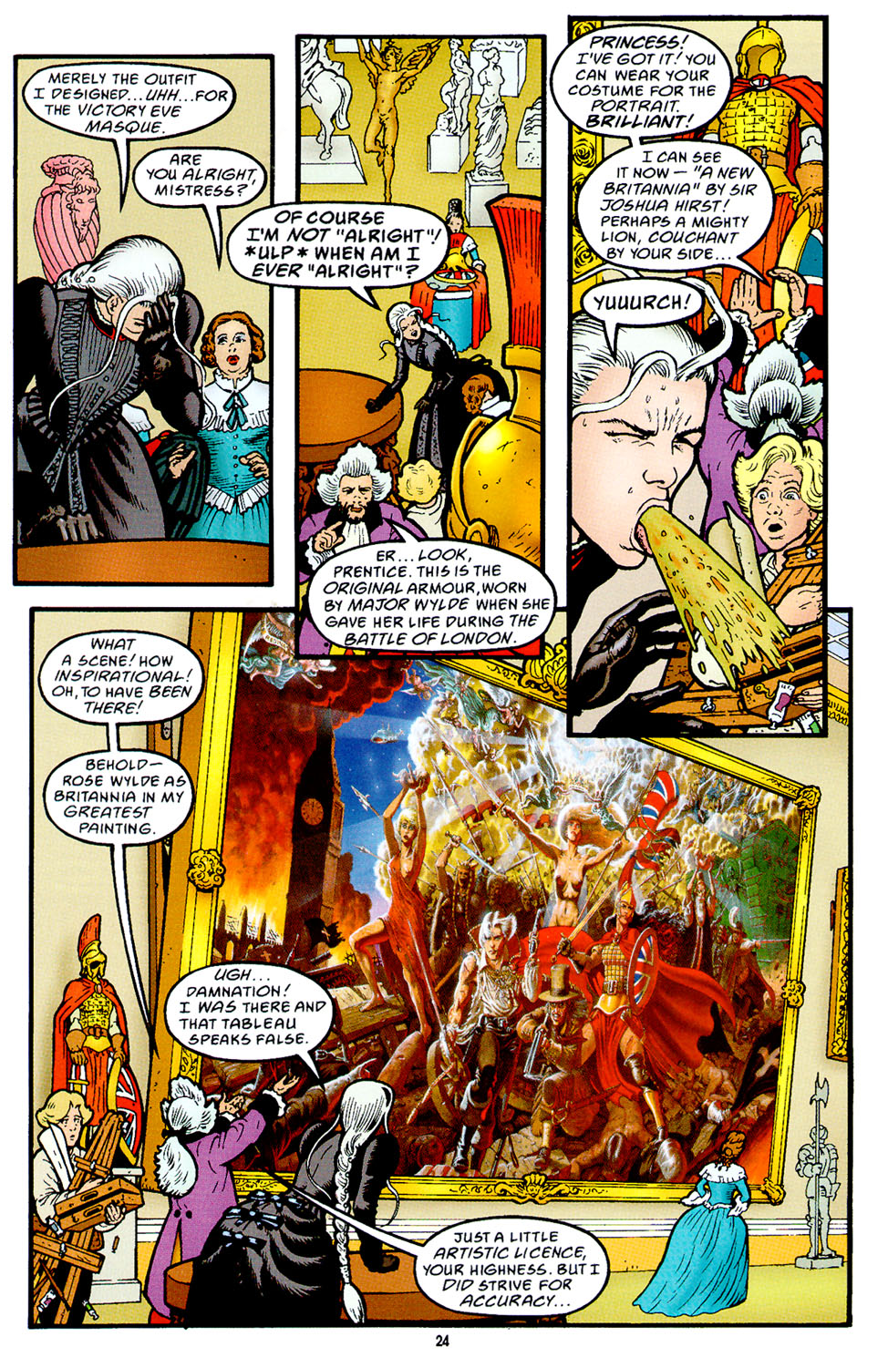 Read online Heart of Empire comic -  Issue #1 - 26