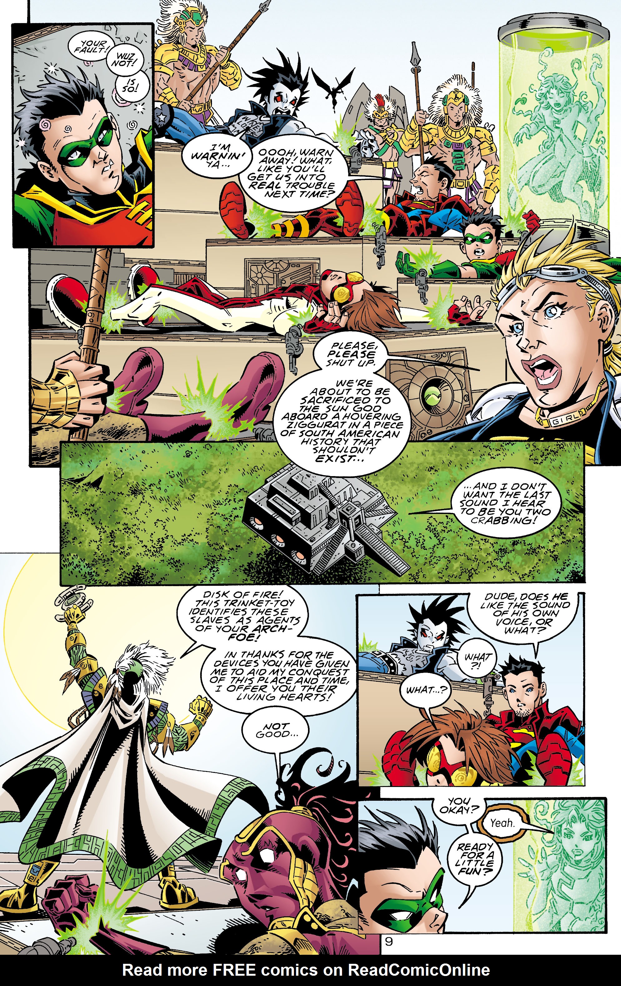 Read online Young Justice: Our Worlds at War comic -  Issue # Full - 9