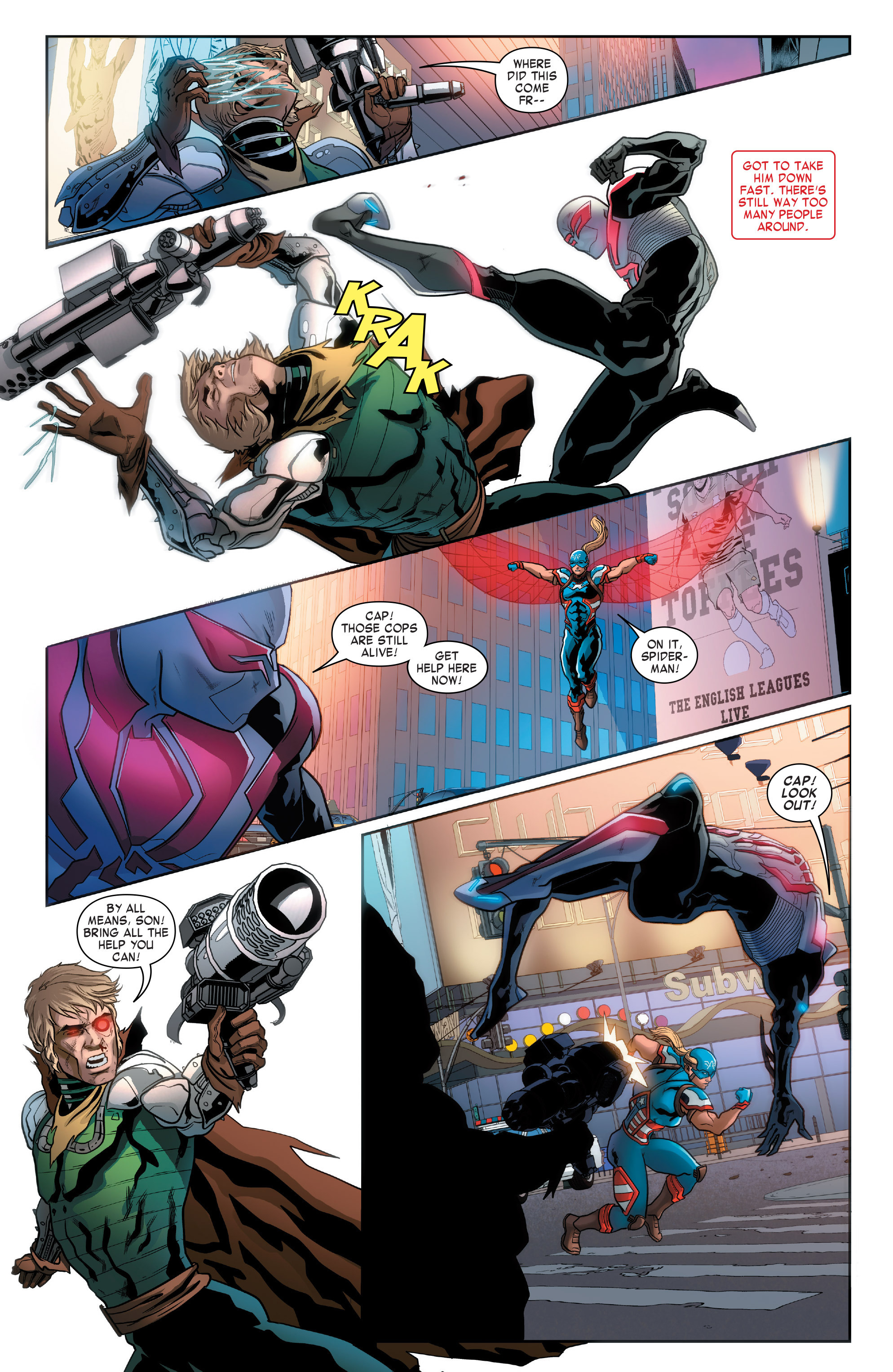 Read online Spider-Man 2099 (2015) comic -  Issue #5 - 10