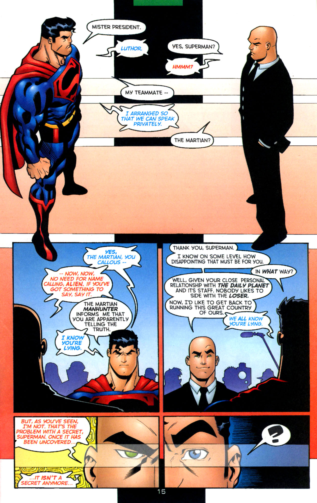 Read online Superman (1987) comic -  Issue #183 - 15