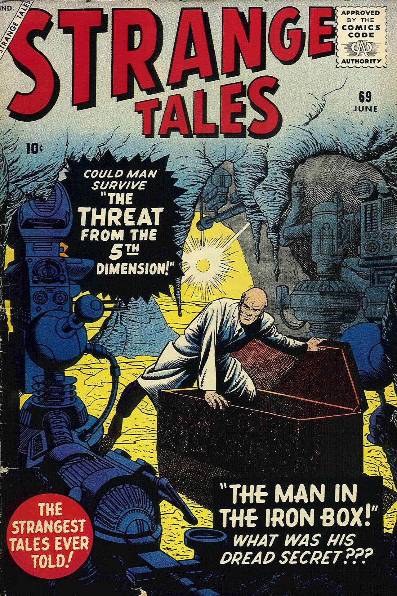 Read online Strange Tales (1951) comic -  Issue #69 - 1