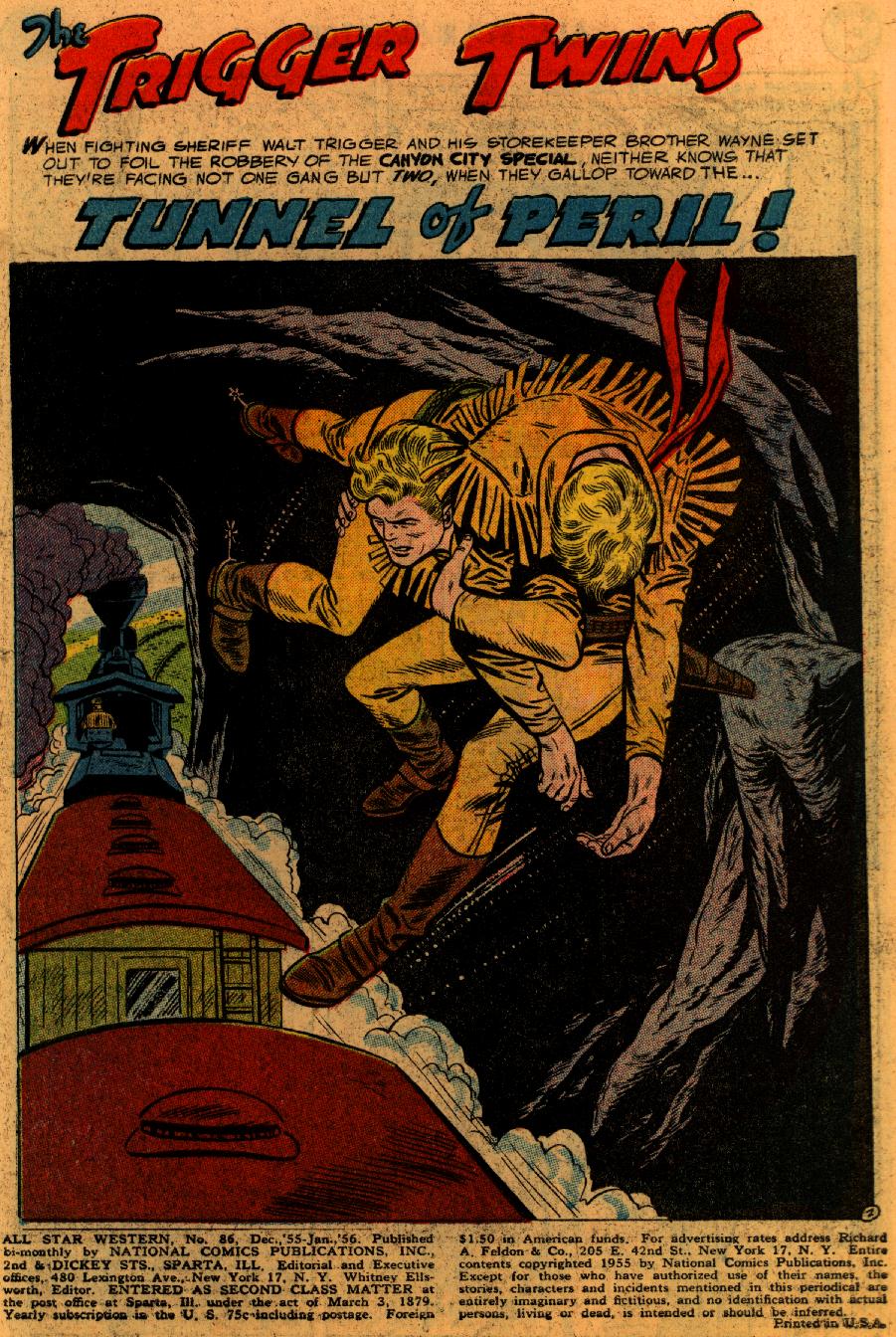 Read online All-Star Western (1951) comic -  Issue #86 - 3