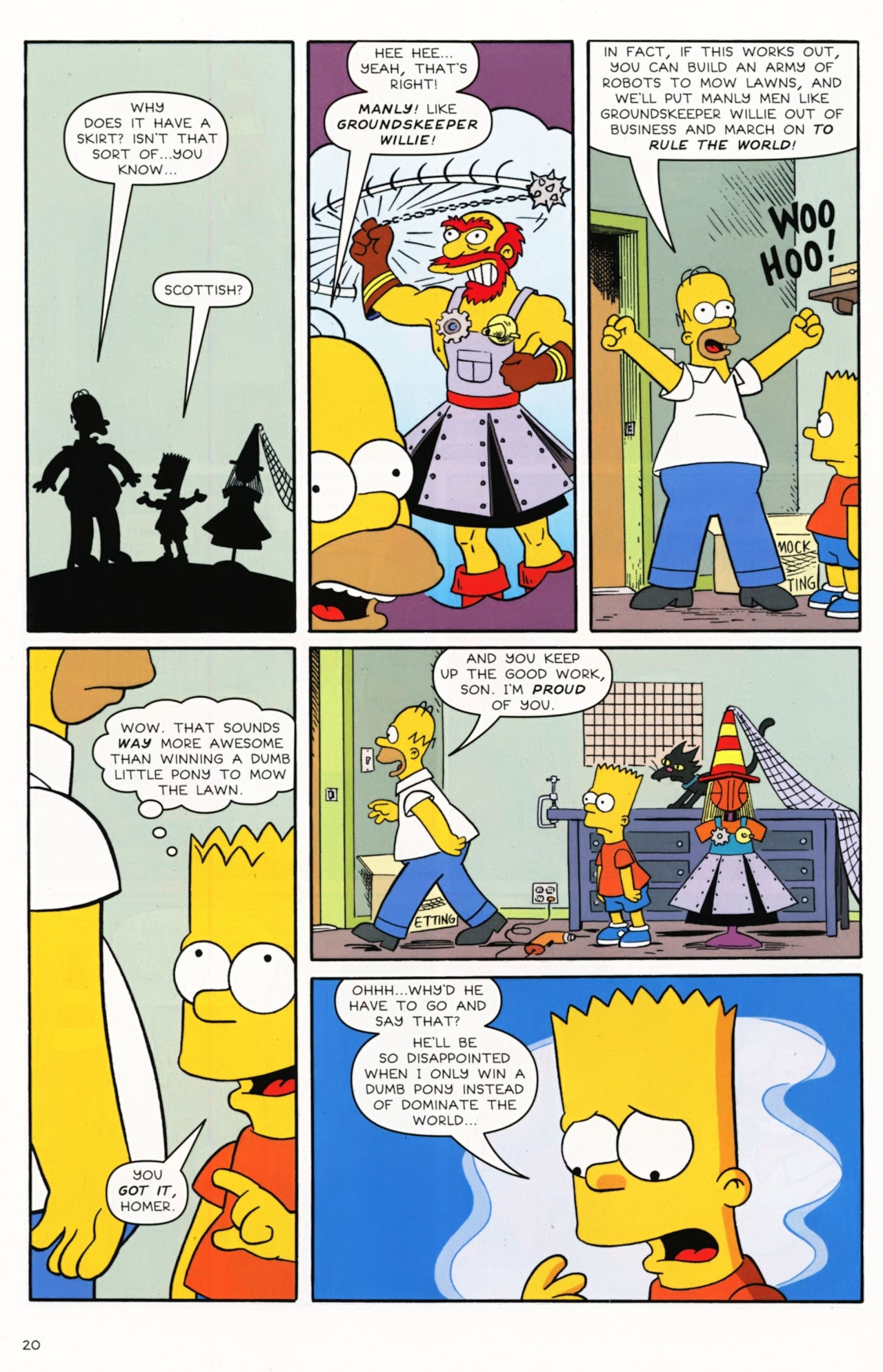 Read online Simpsons Comics Presents Bart Simpson comic -  Issue #55 - 17