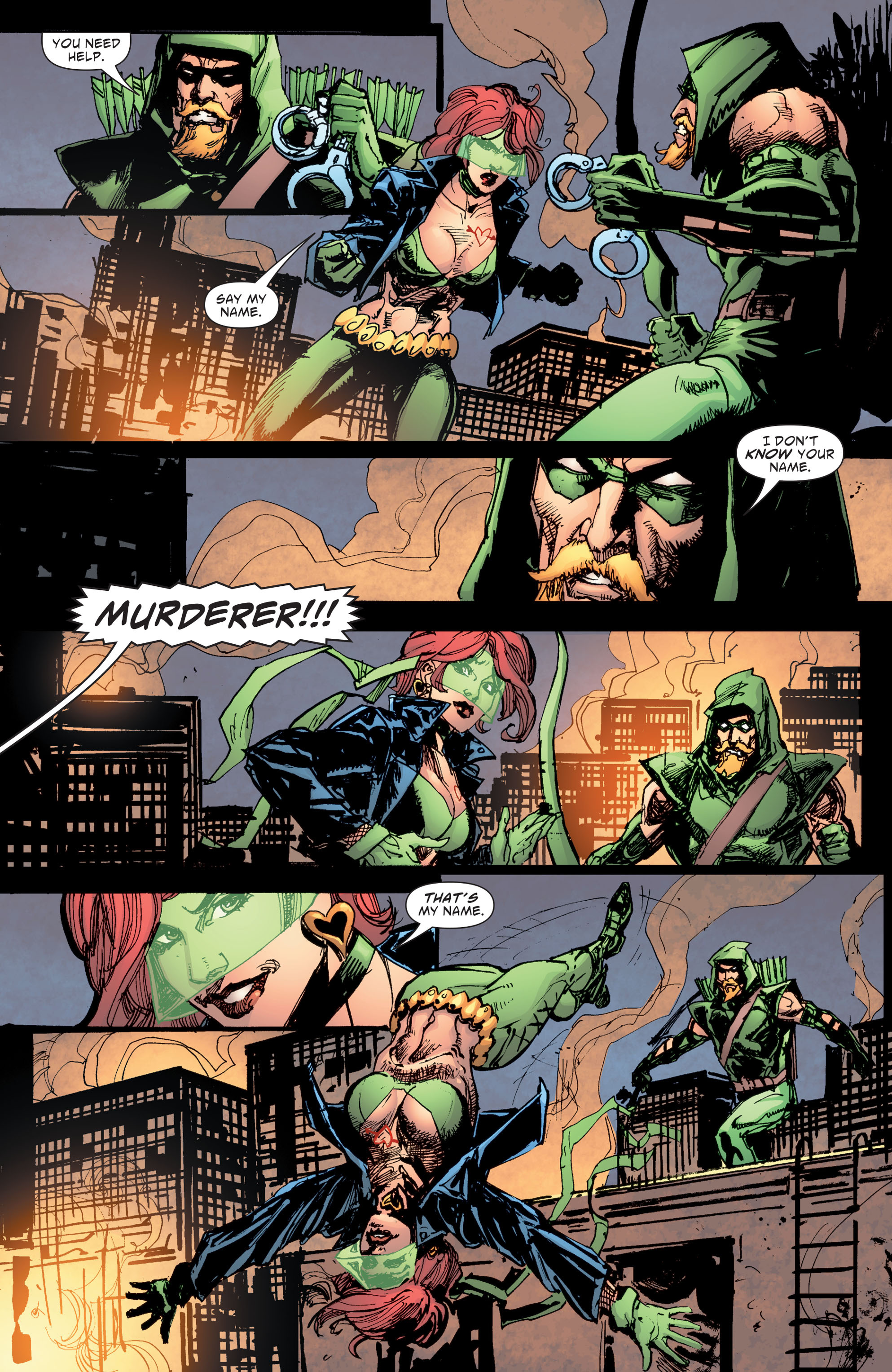 Read online Green Arrow/Black Canary comic -  Issue #22 - 24