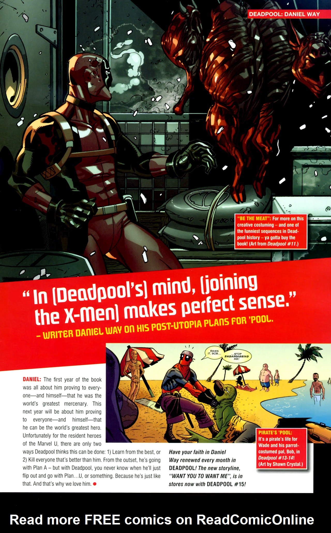 Read online Marvel Spotlight: Deadpool comic -  Issue # Full - 21