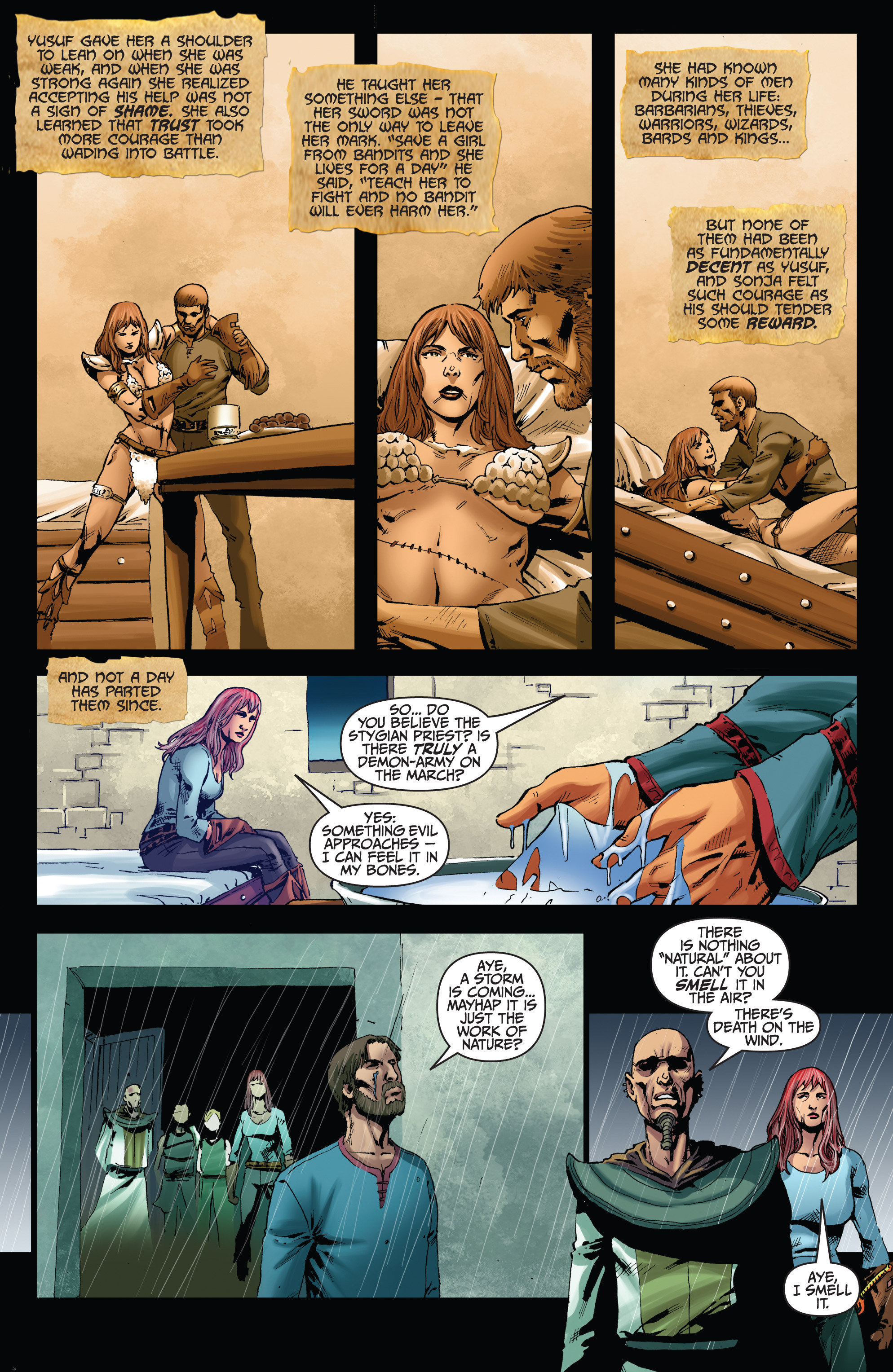 Read online Red Sonja: Vulture's Circle comic -  Issue #2 - 12