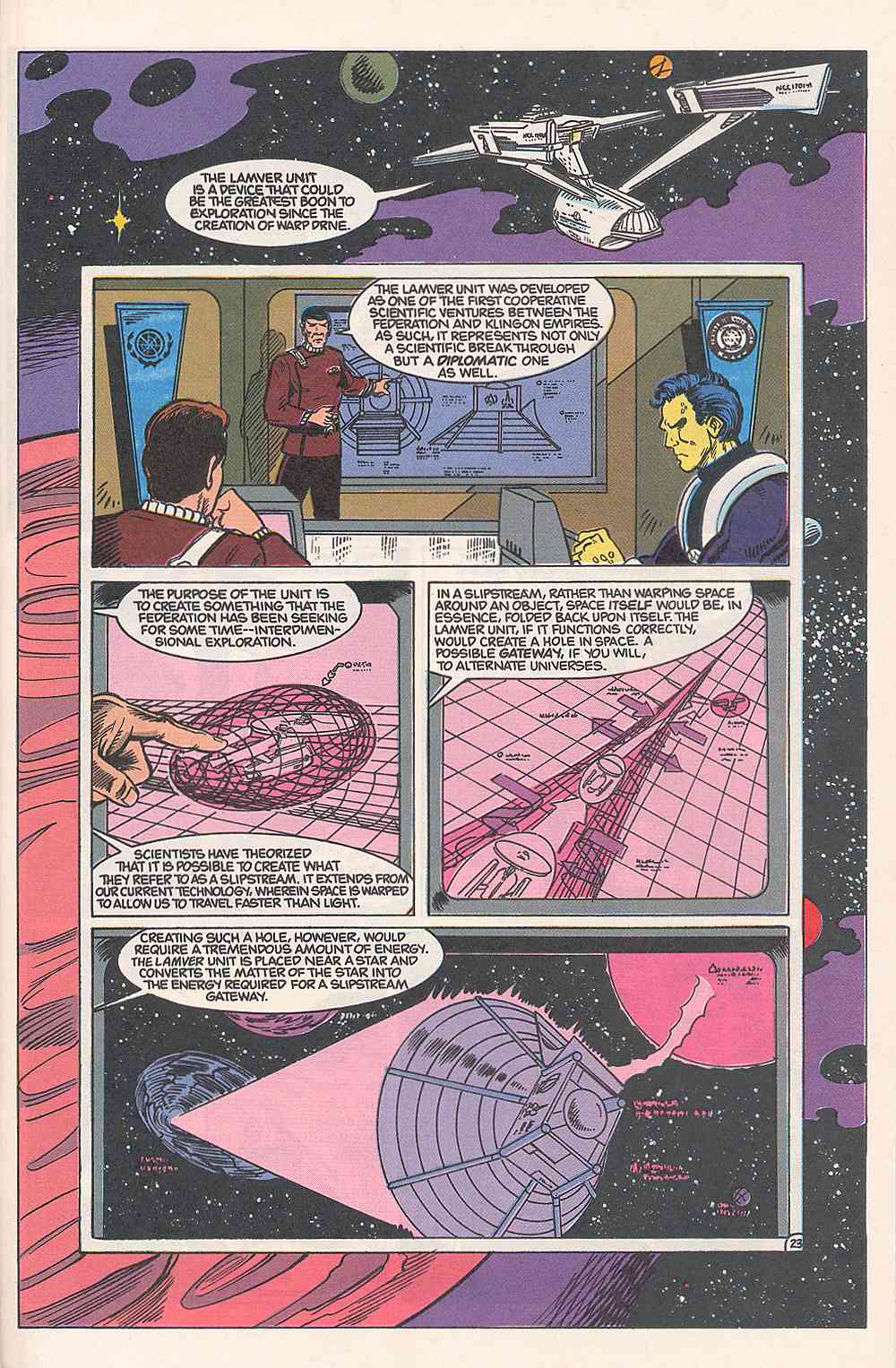 Read online Star Trek (1989) comic -  Issue #13 - 28