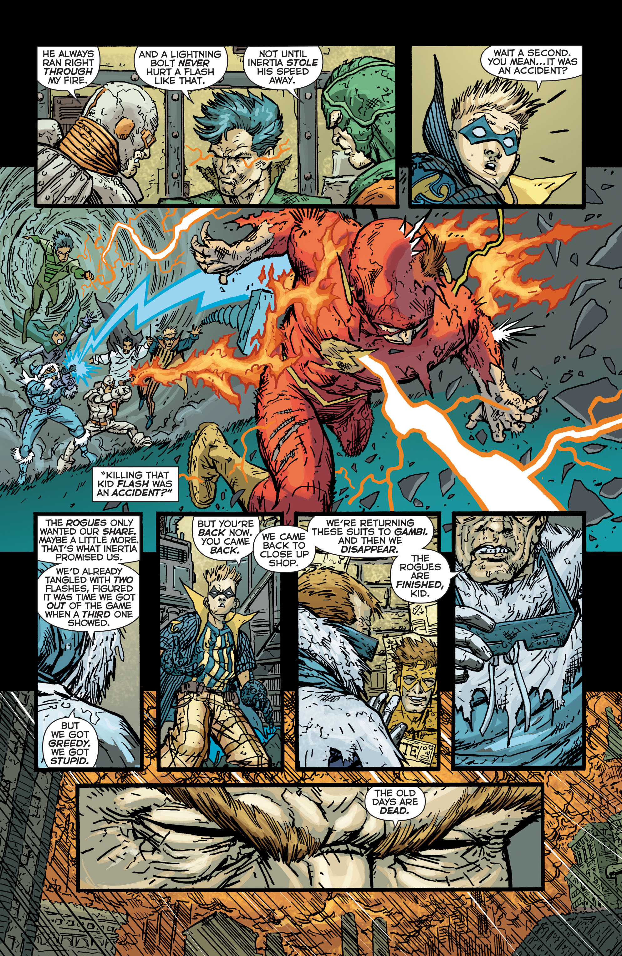 Read online Final Crisis: Rogues' Revenge comic -  Issue #1 - 12