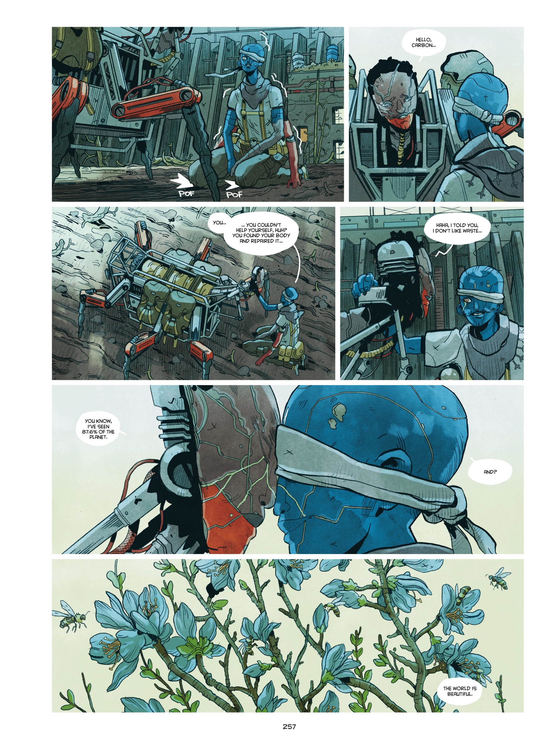 Read online Carbon & Silicon (2020) comic -  Issue # TPB (Part 3) - 57