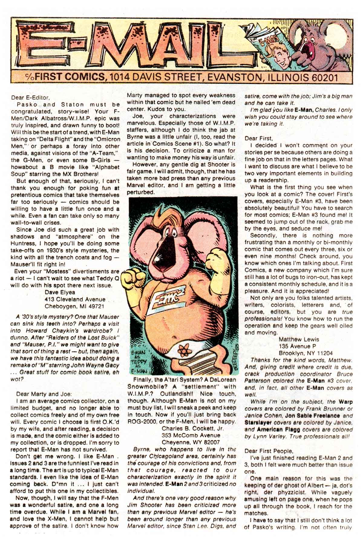 Read online E-Man (1983) comic -  Issue #6 - 32