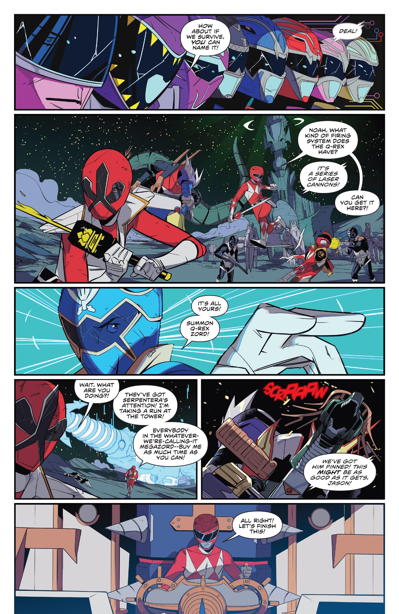 Read online Mighty Morphin Power Rangers: Shattered Grid comic -  Issue # Full - 6