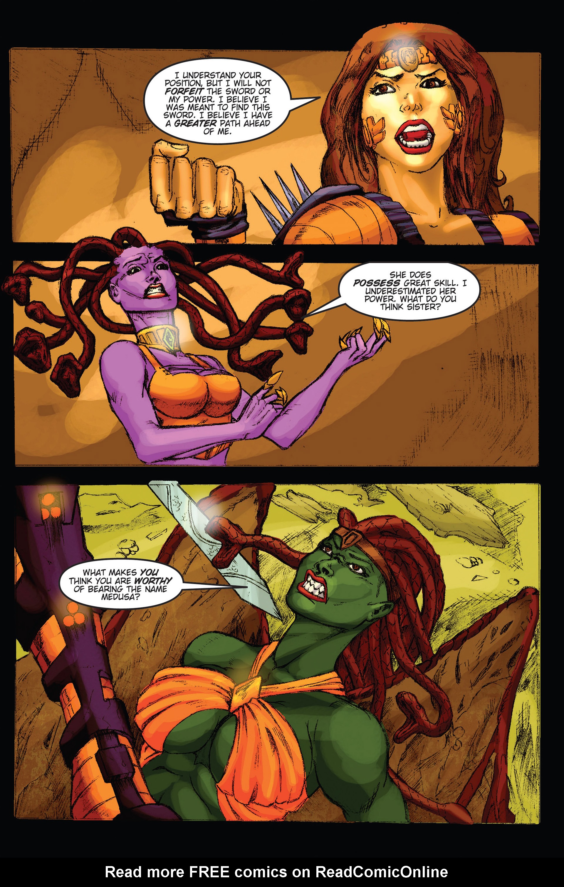 Read online Odyssey Presents: Medusa comic -  Issue # Full - 17