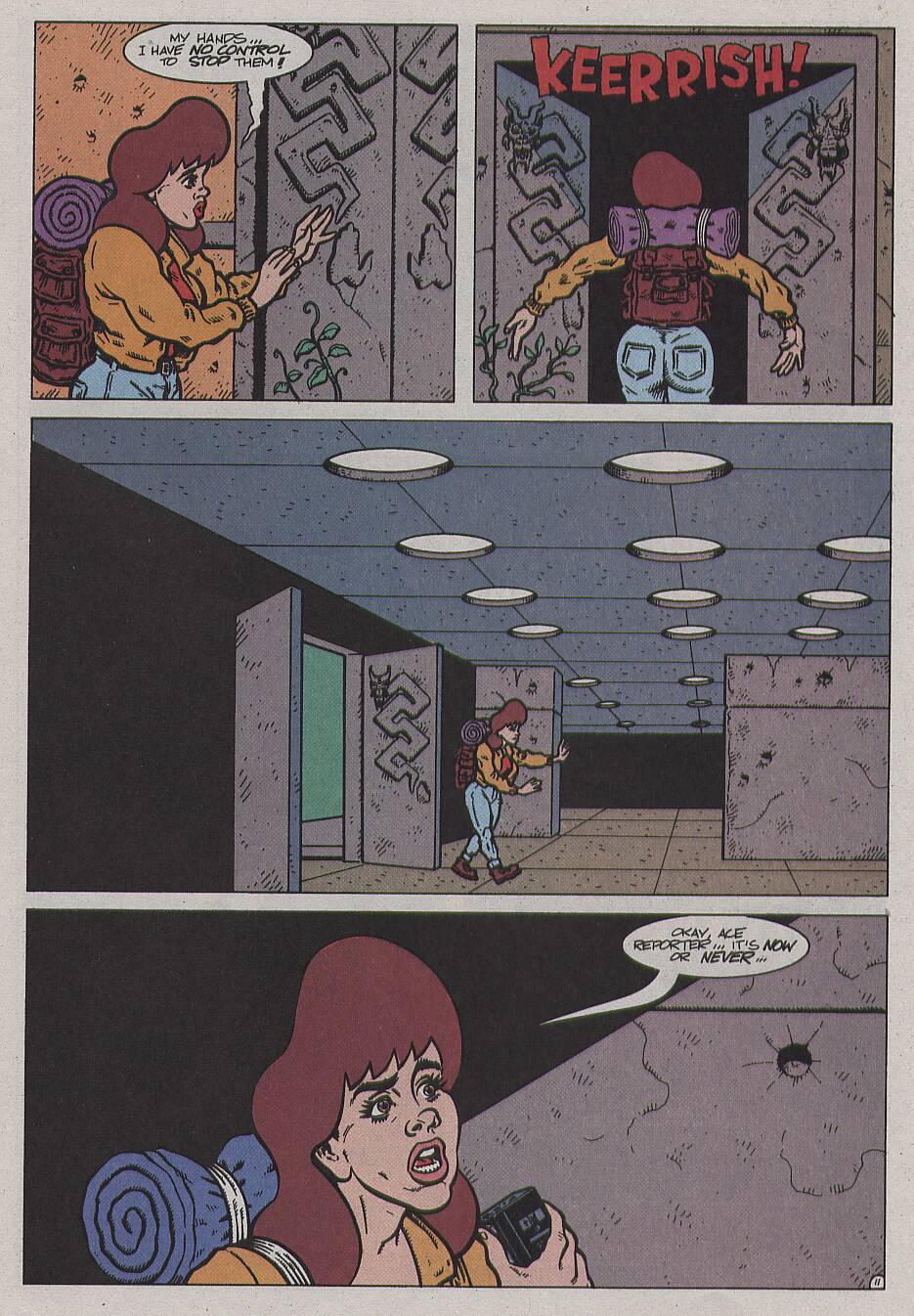 Read online Teenage Mutant Ninja Turtles Presents: April O'Neil (May East Saga) comic -  Issue #1 - 12