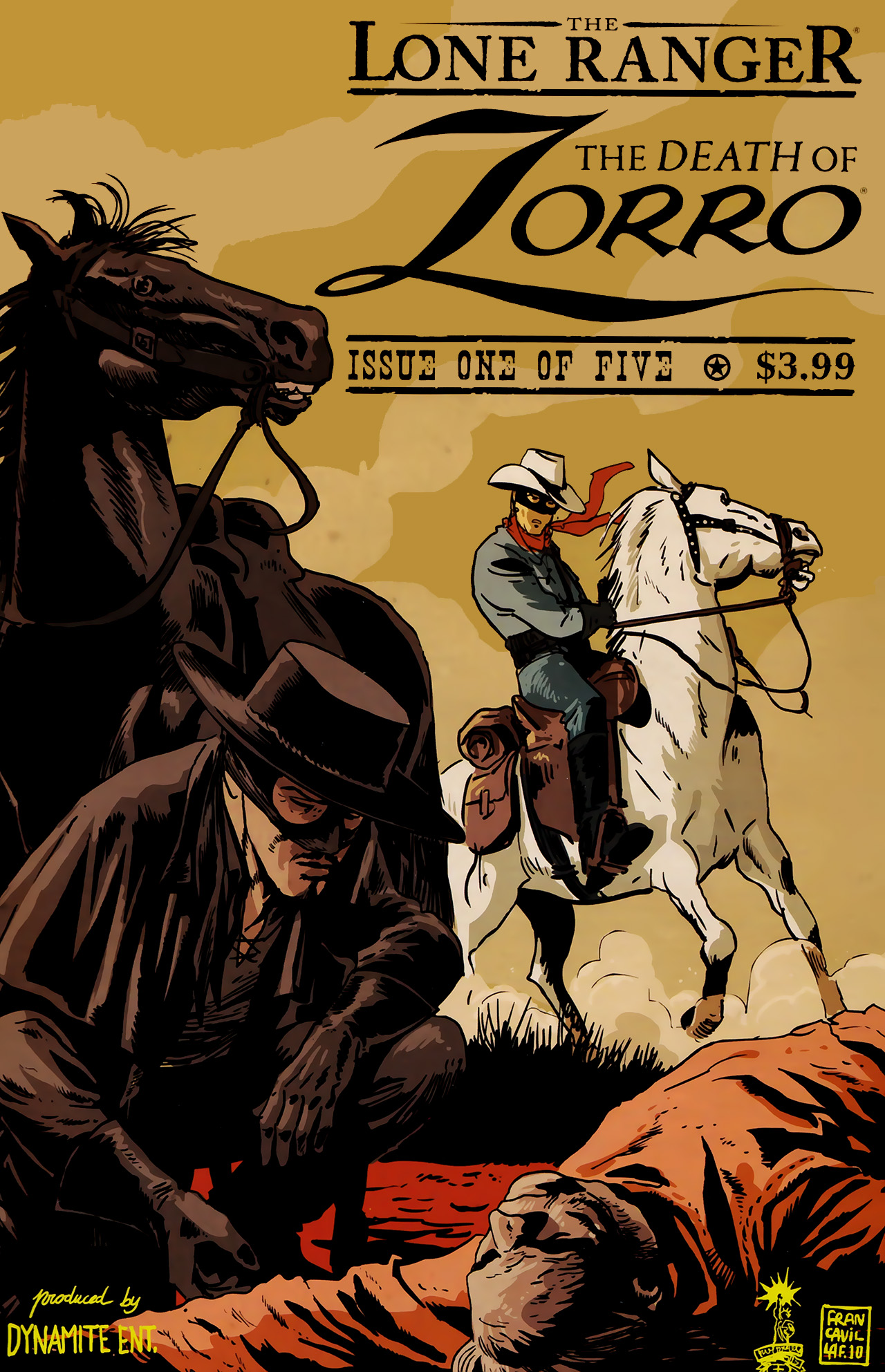 Read online The Lone Ranger & Zorro: The Death of Zorro comic -  Issue #1 - 2