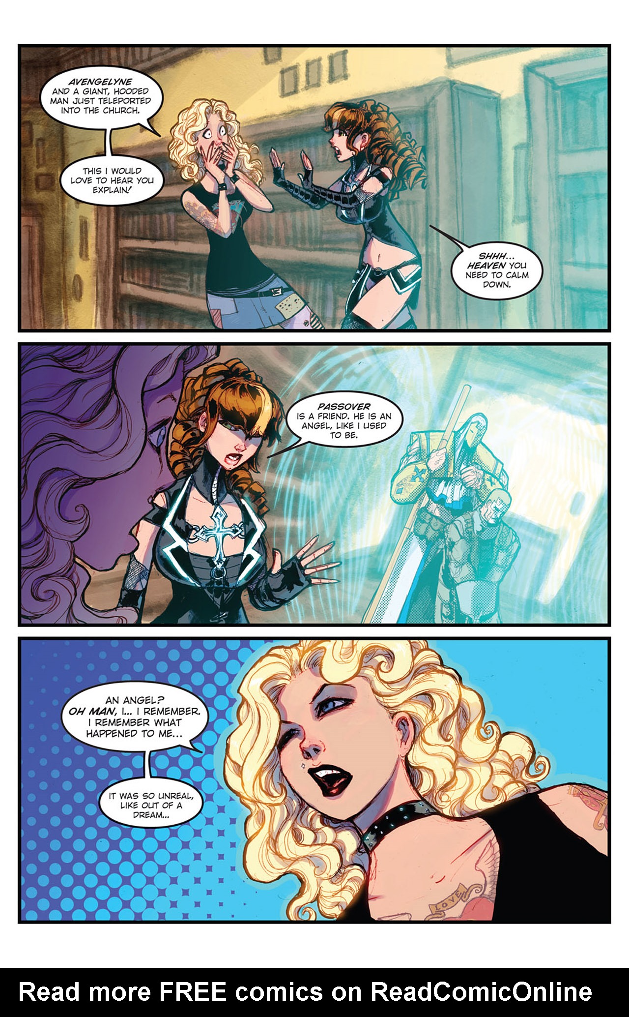 Read online Avengelyne (2011) comic -  Issue #8 - 18