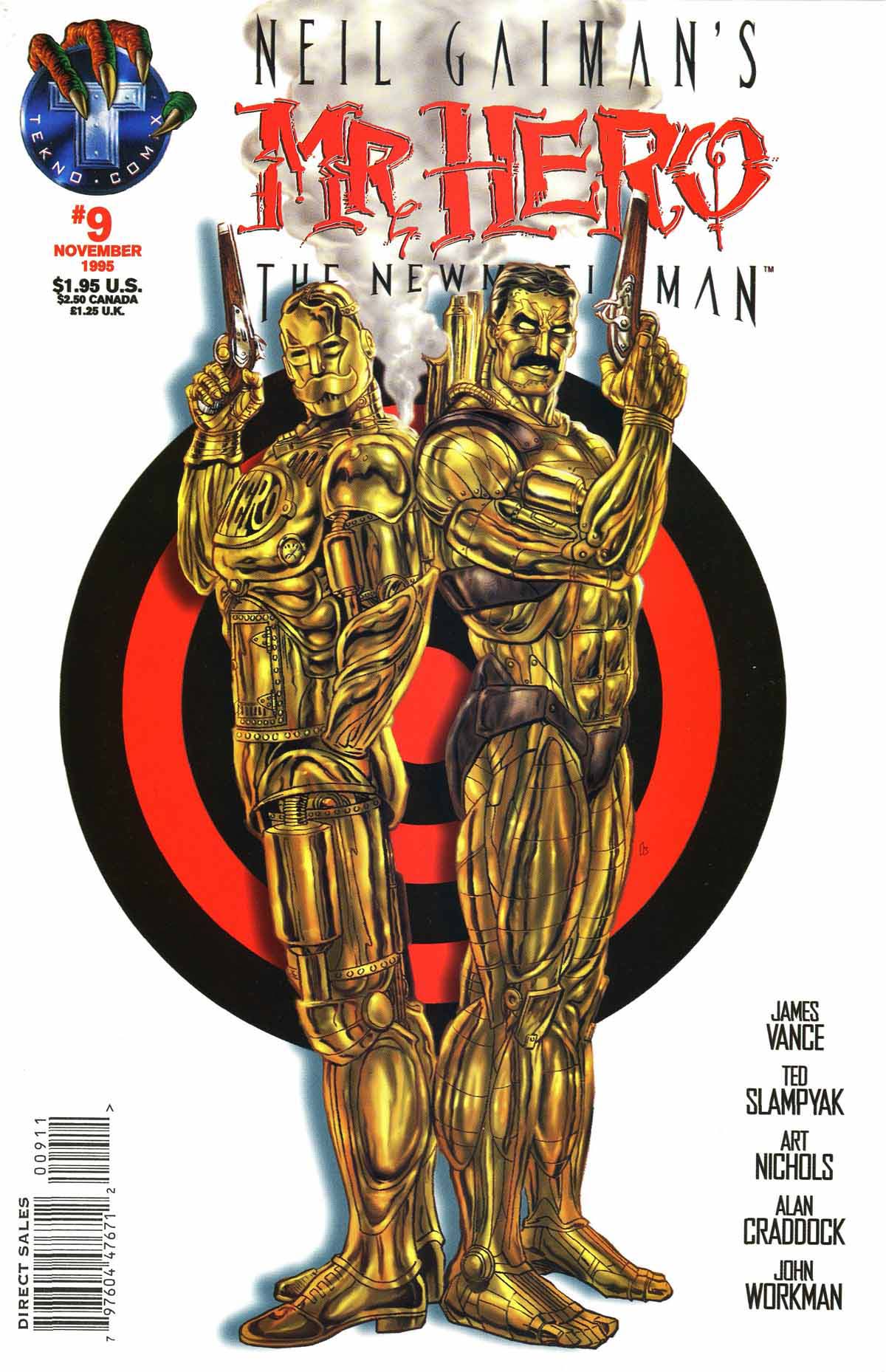 Read online Neil Gaiman's Mr. Hero - The Newmatic Man (1995) comic -  Issue #9 - 1