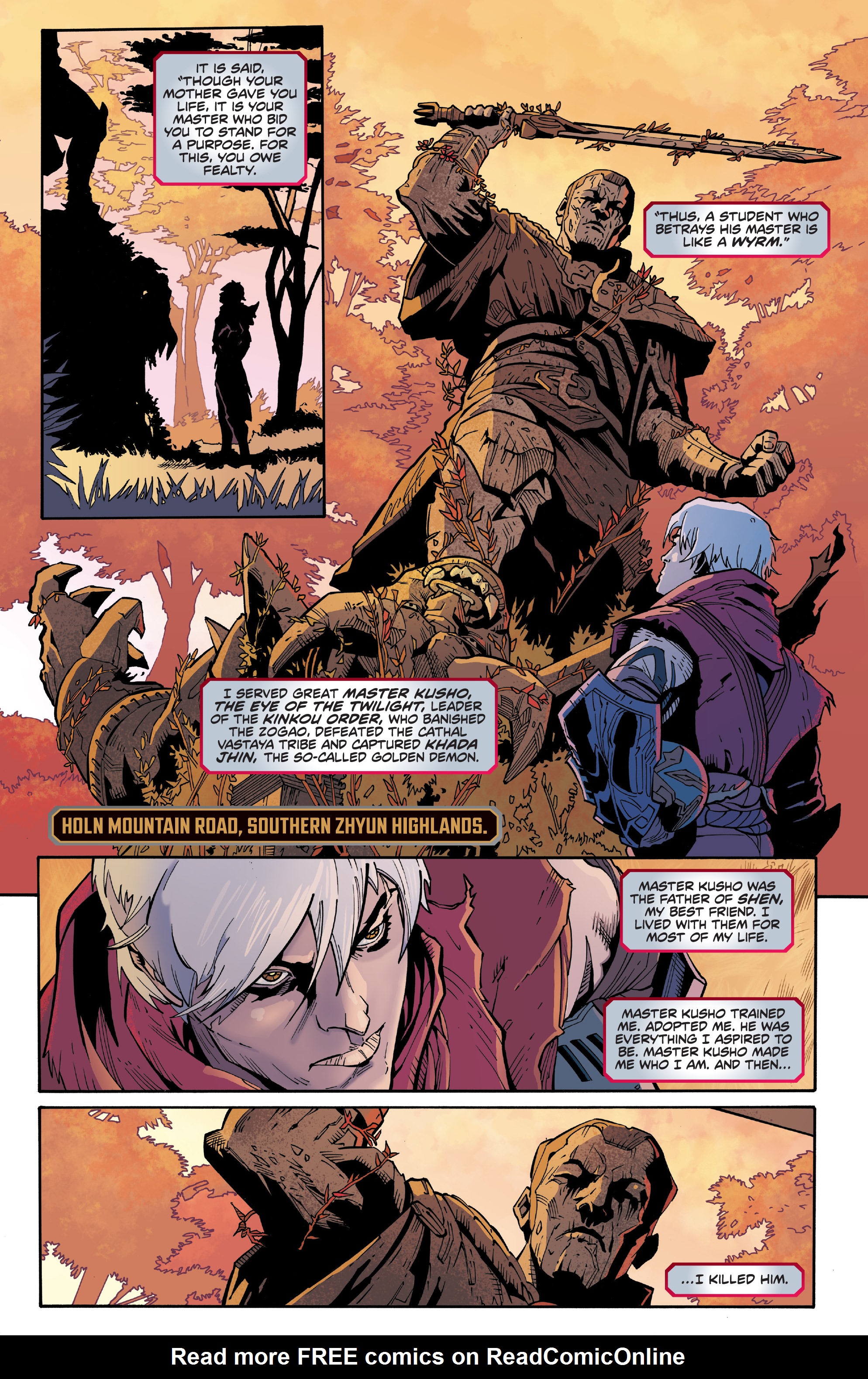 Read online League of Legends: Zed comic -  Issue #1 - 4