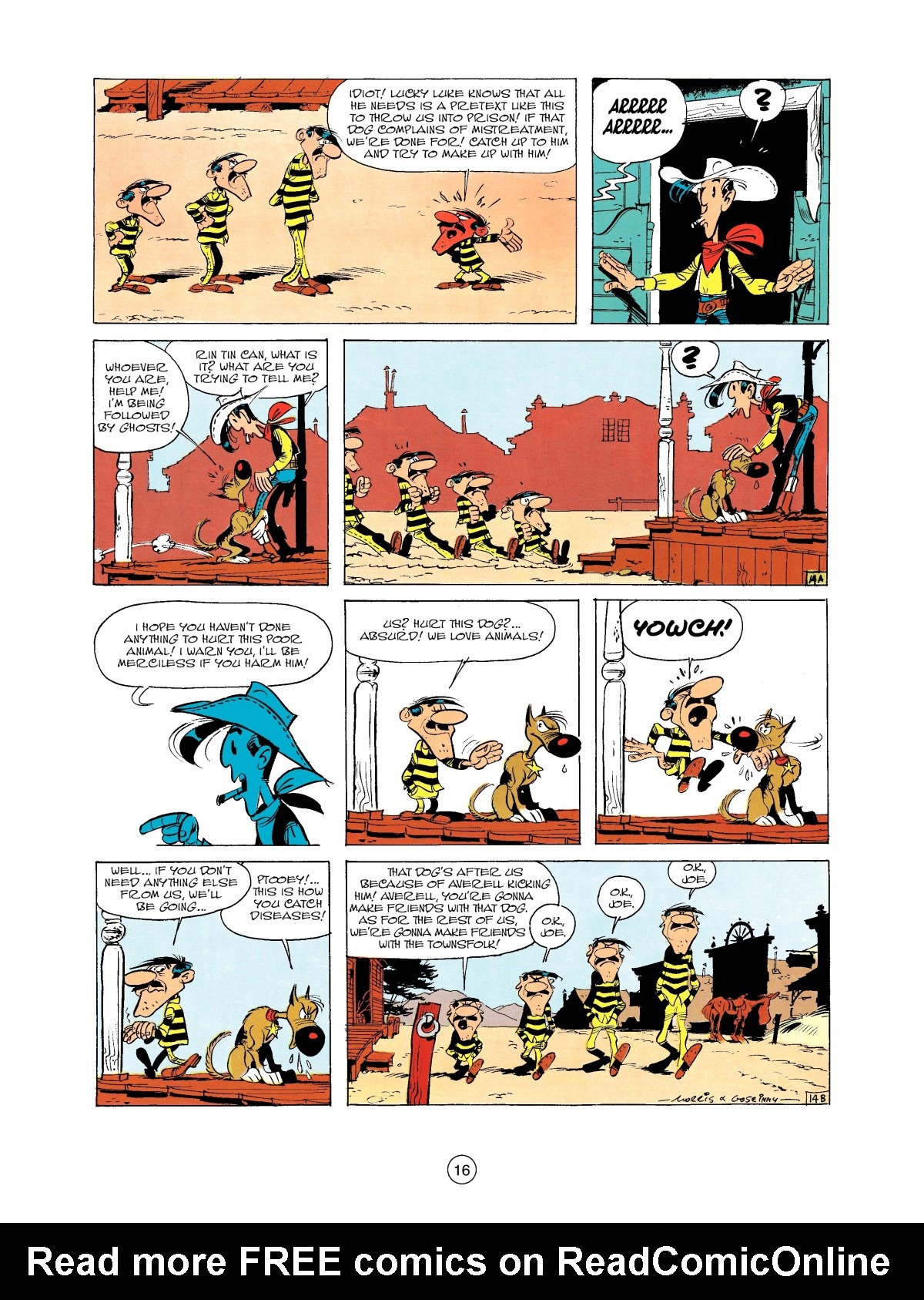 Read online A Lucky Luke Adventure comic -  Issue #36 - 16