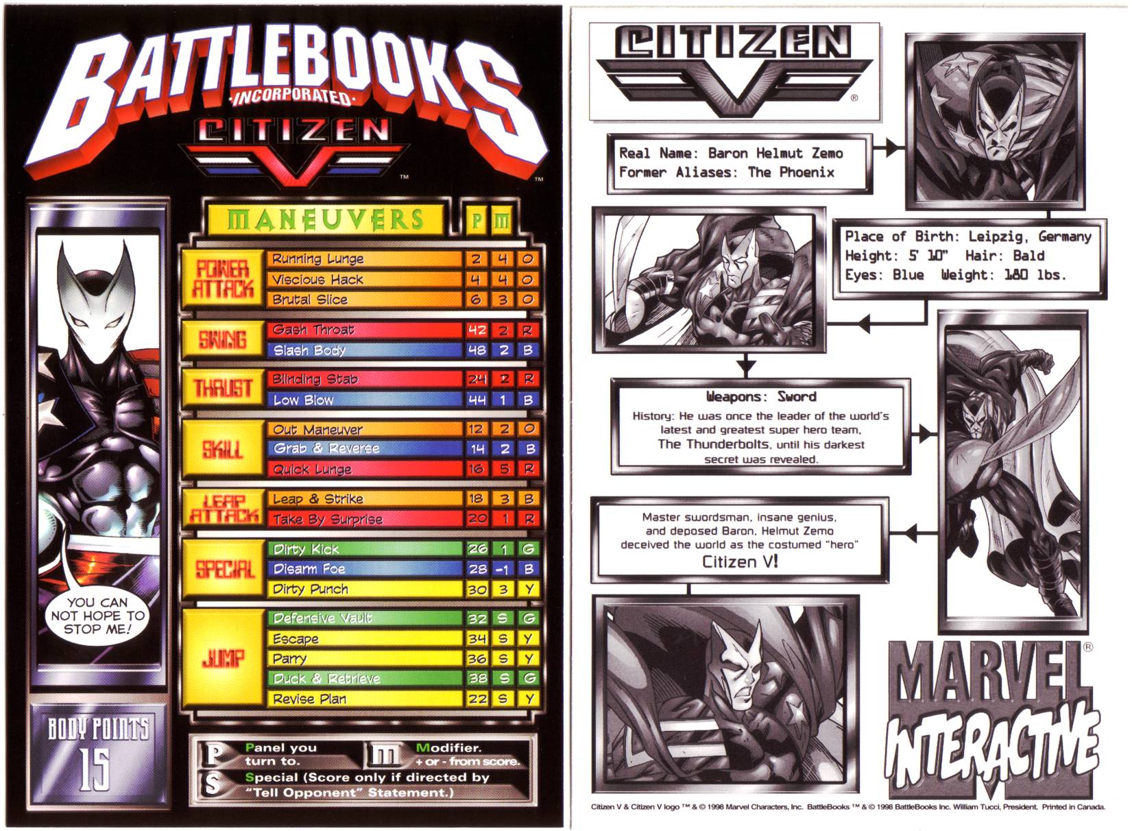 Read online Citizen V Battlebook: Streets of Fire comic -  Issue # Full - 28