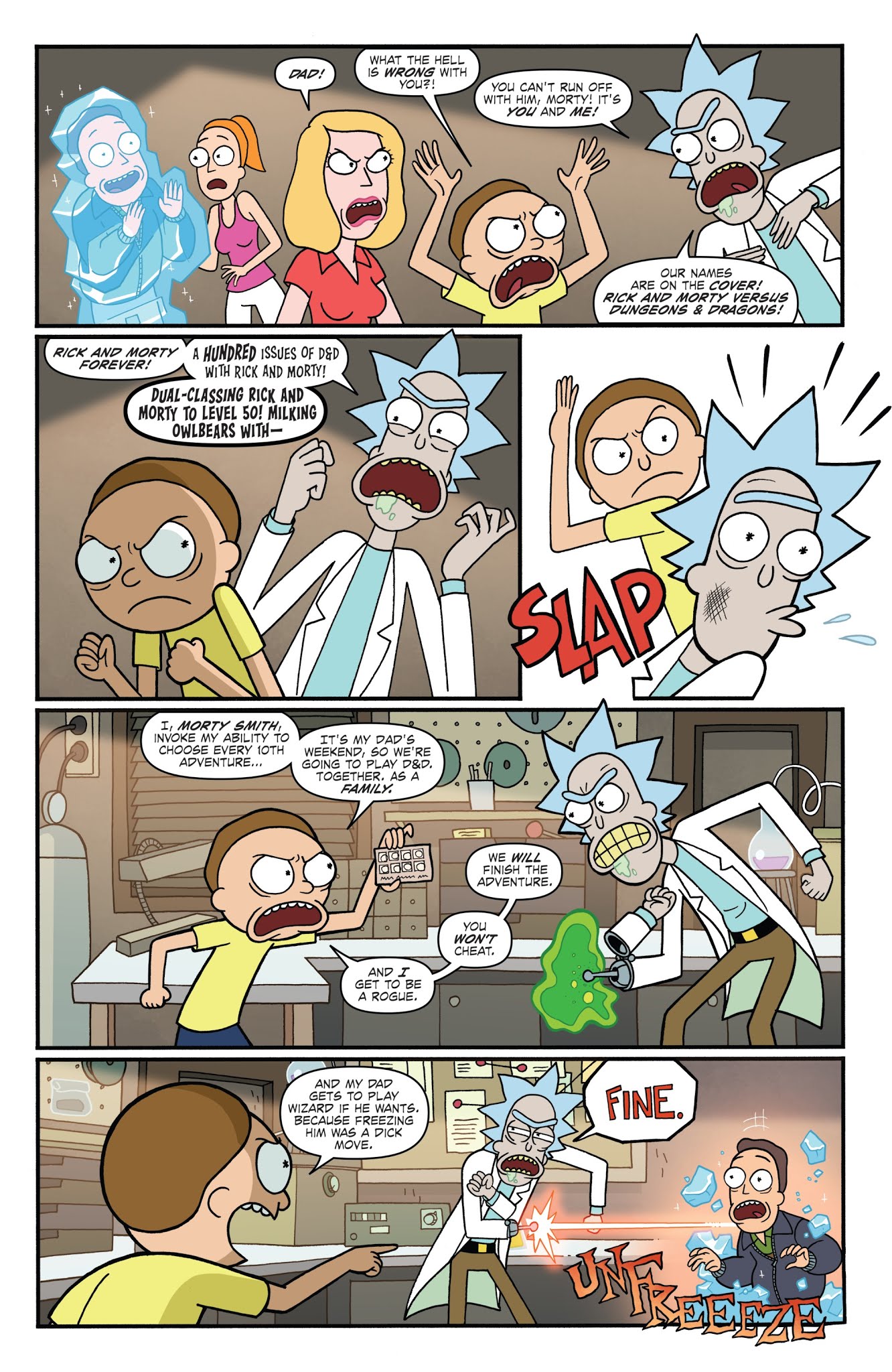 Read online Rick and Morty vs Dungeons & Dragons comic -  Issue #3 - 6