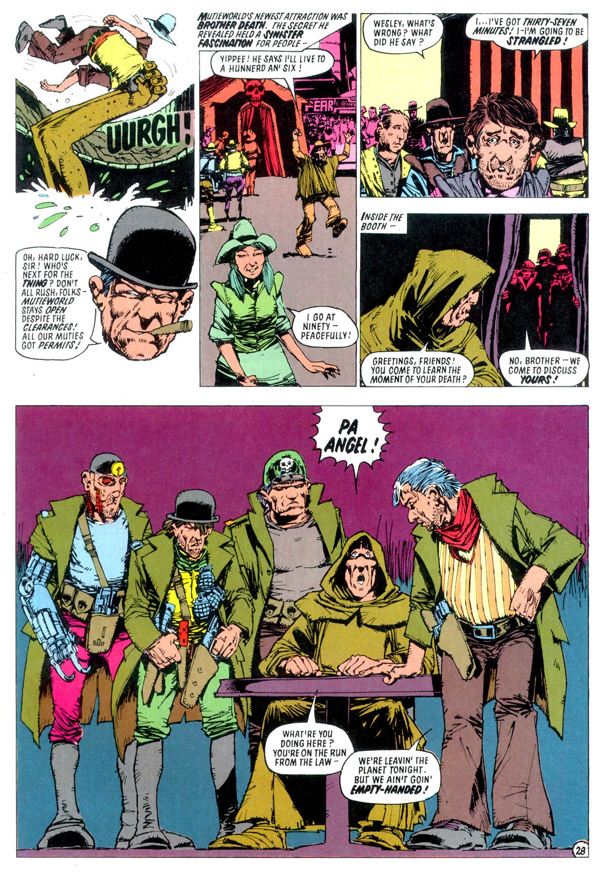 Read online Judge Dredd: The Judge Child Quest comic -  Issue #1 - 34