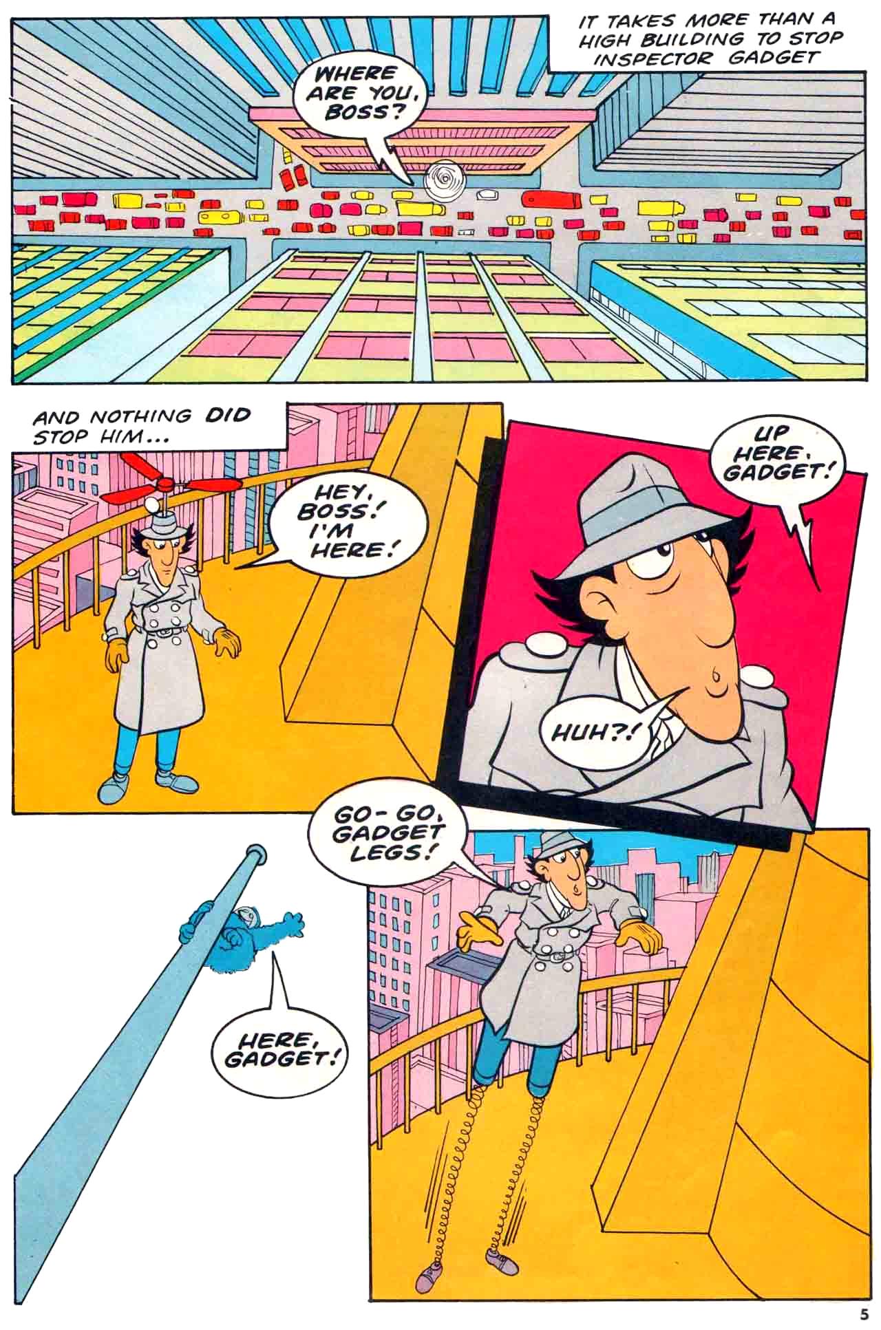 Read online Inspector Gadget (1975) comic -  Issue # Full - 5