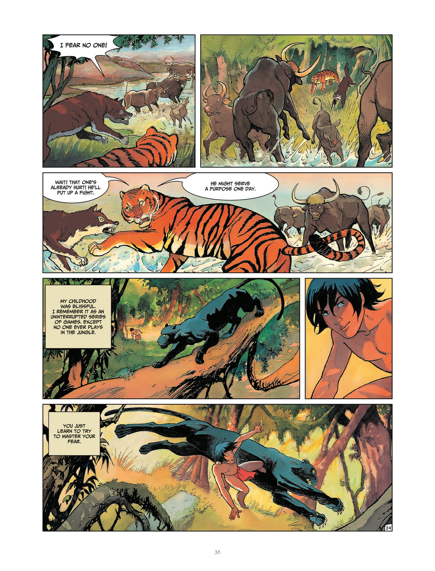 Read online The Last Jungle Book comic -  Issue #1 - 36