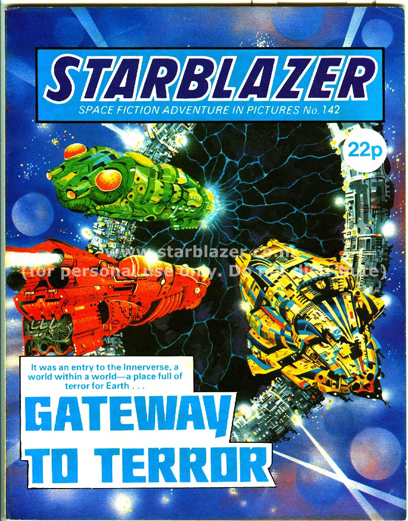 Read online Starblazer comic -  Issue #142 - 2