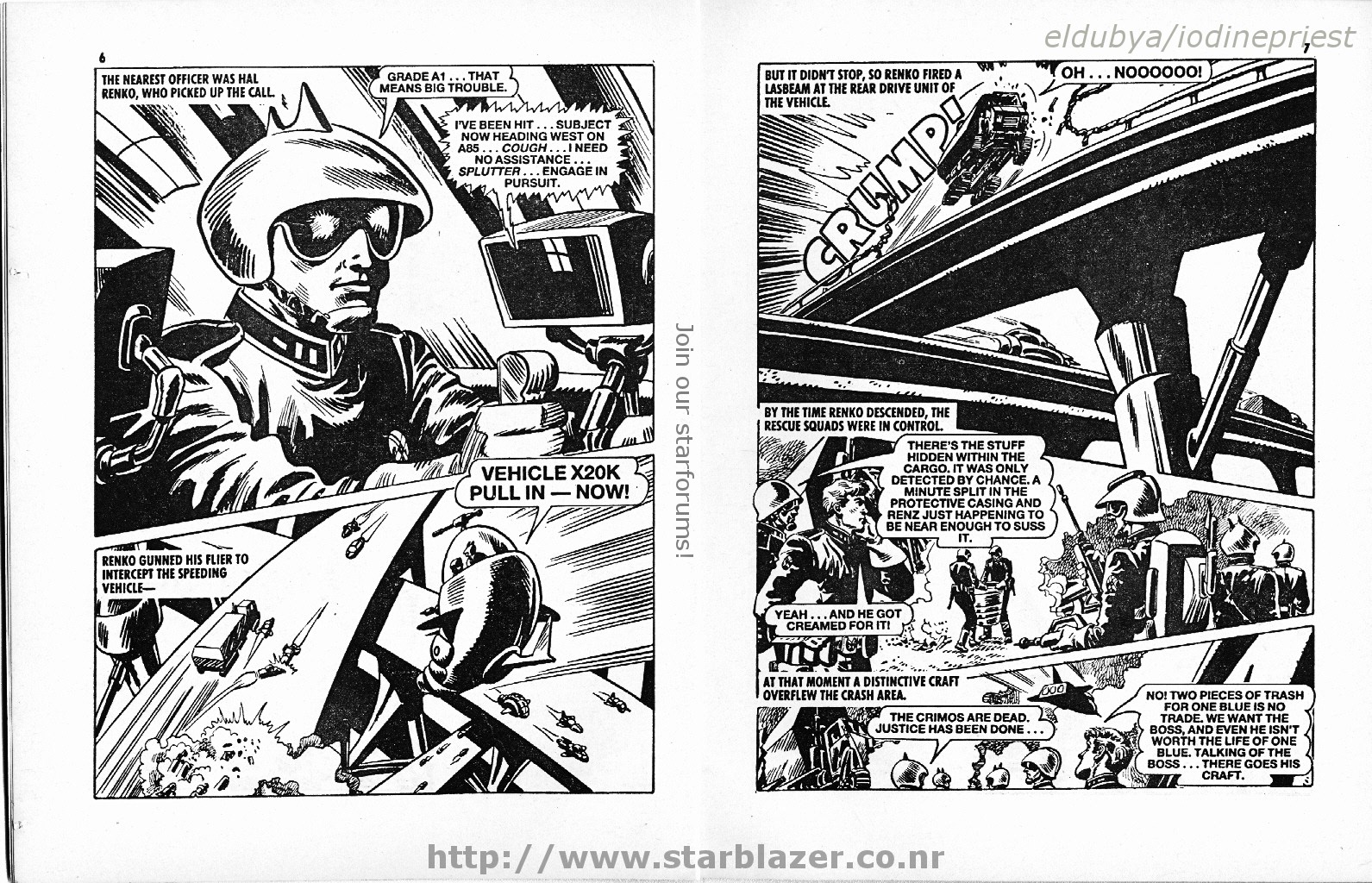 Read online Starblazer comic -  Issue #212 - 5