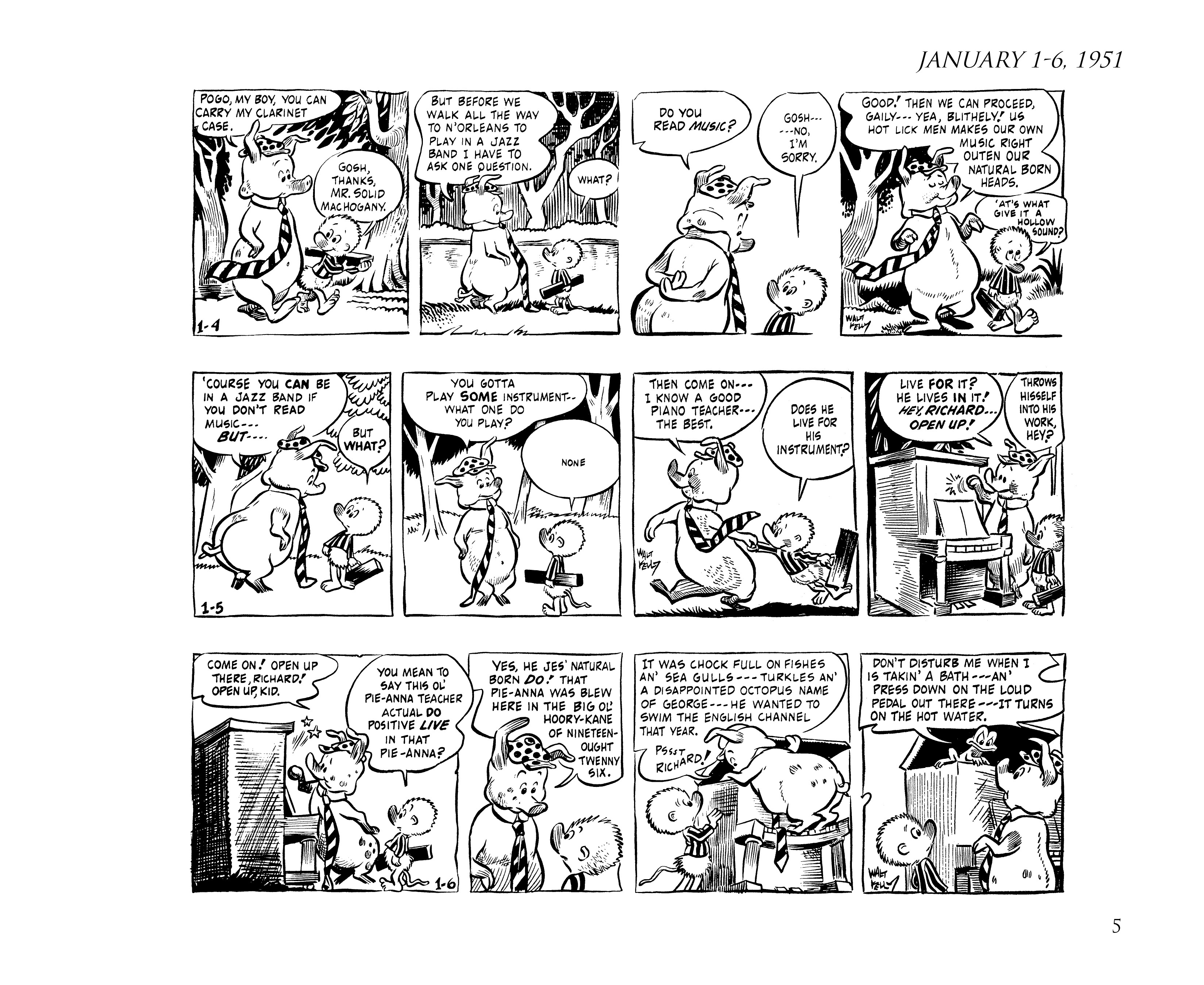 Read online Pogo by Walt Kelly: The Complete Syndicated Comic Strips comic -  Issue # TPB 2 (Part 1) - 23