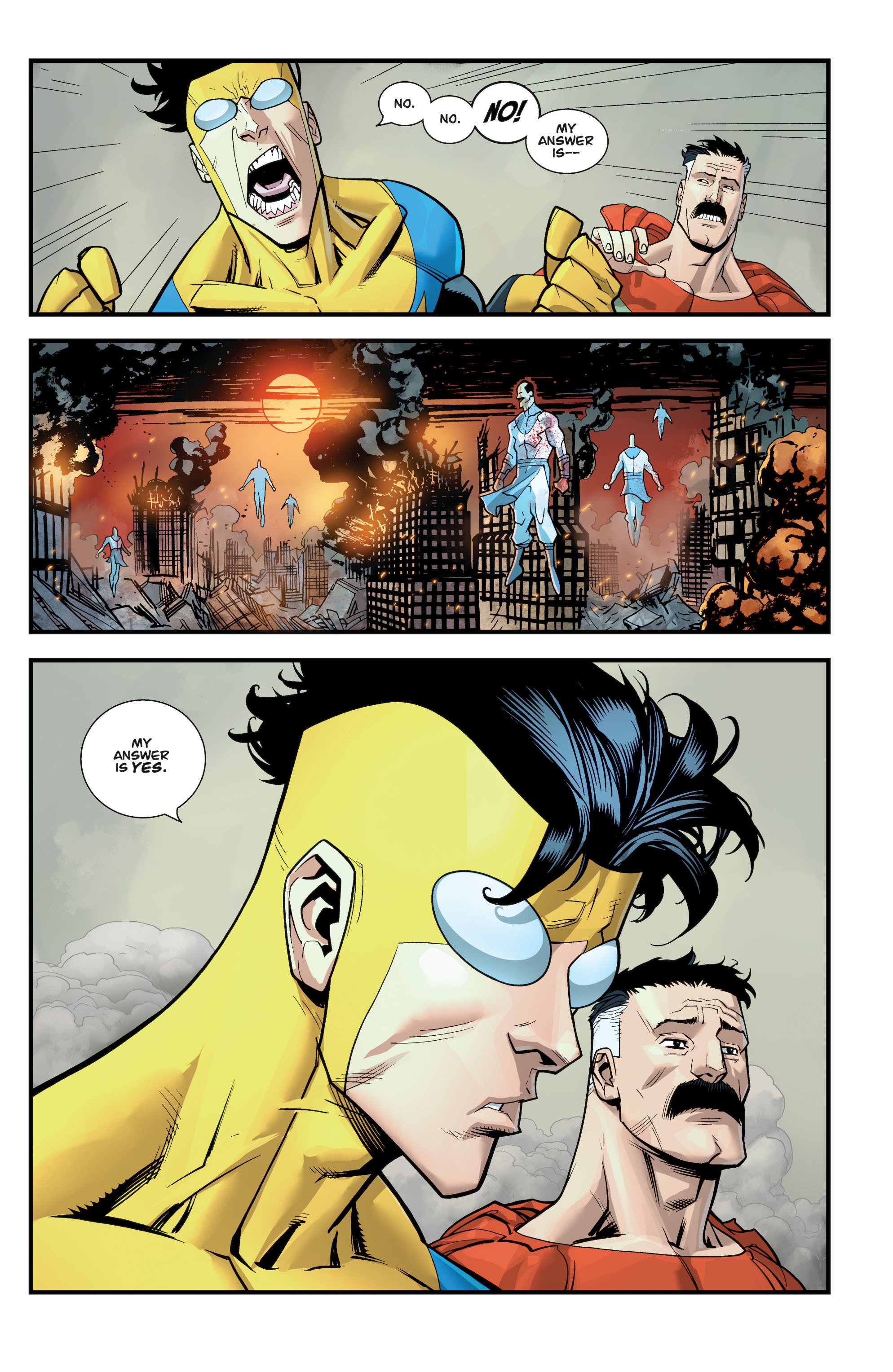 Read online Invincible comic -  Issue # _TPB 14 - The Viltrumite War - 158