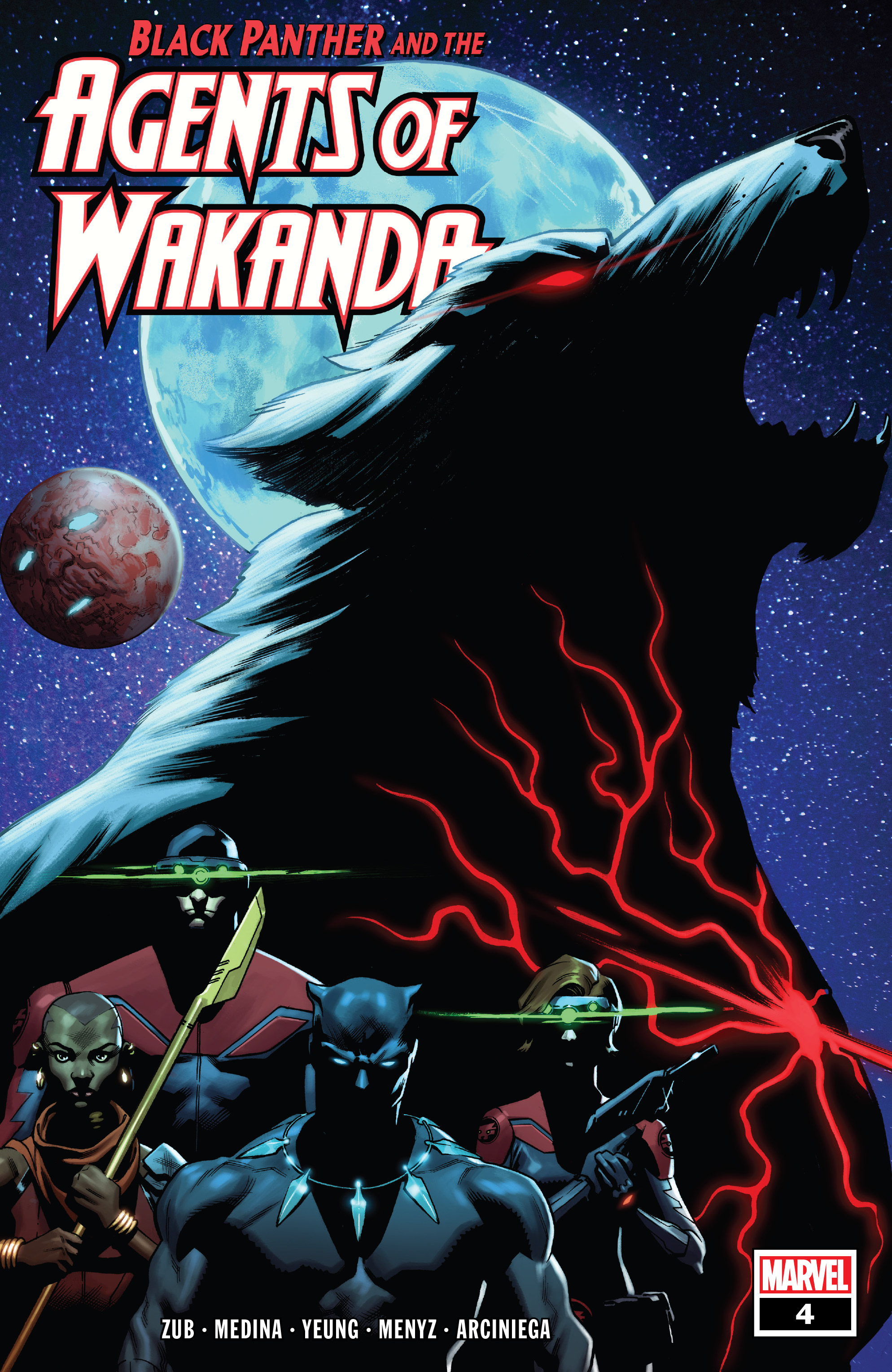 Read online Black Panther and the Agents of Wakanda comic -  Issue #4 - 1