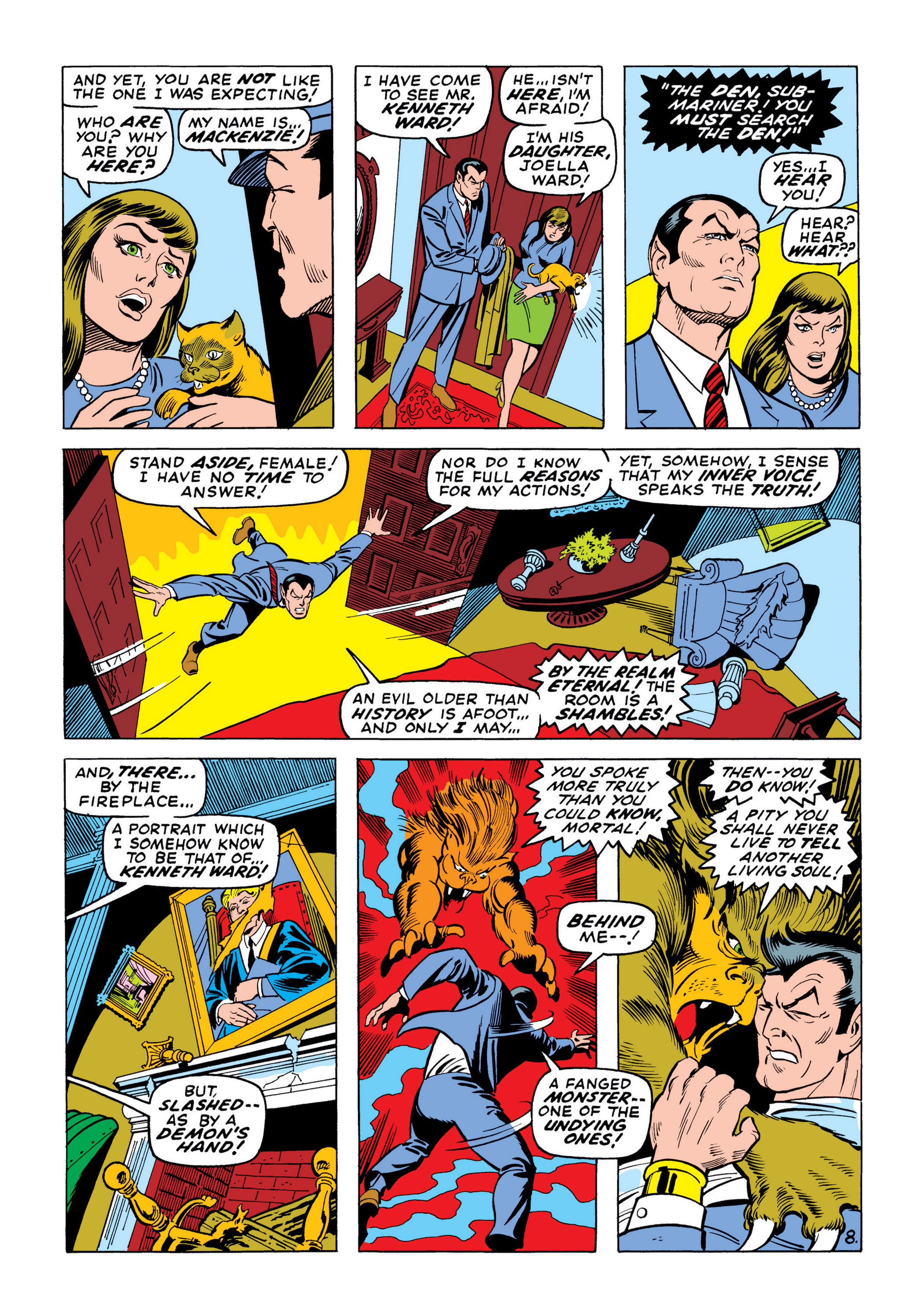Read online Marvel Masterworks: The Sub-Mariner comic -  Issue # TPB 4 (Part 2) - 85