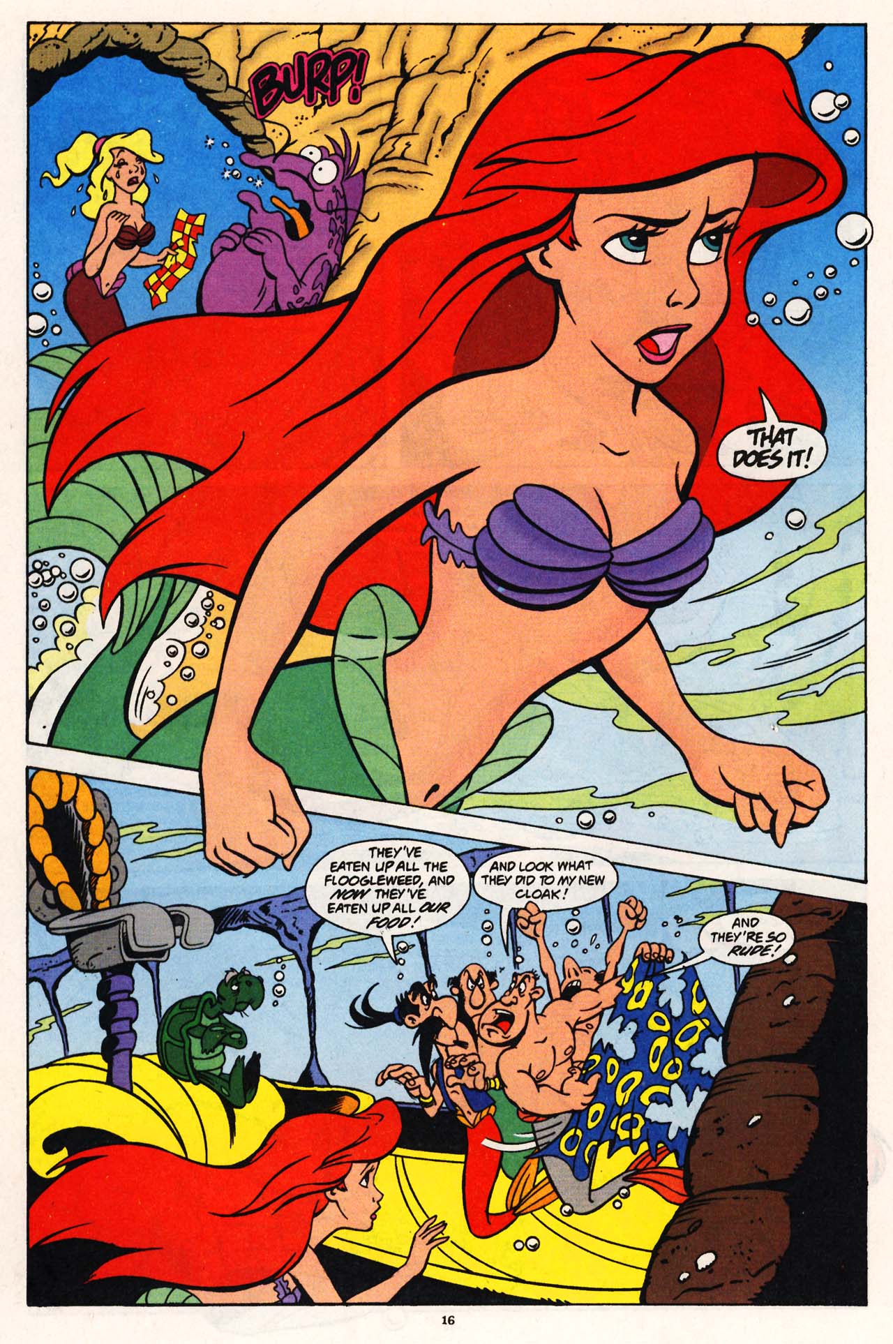 Read online Disney's The Little Mermaid comic -  Issue #7 - 18