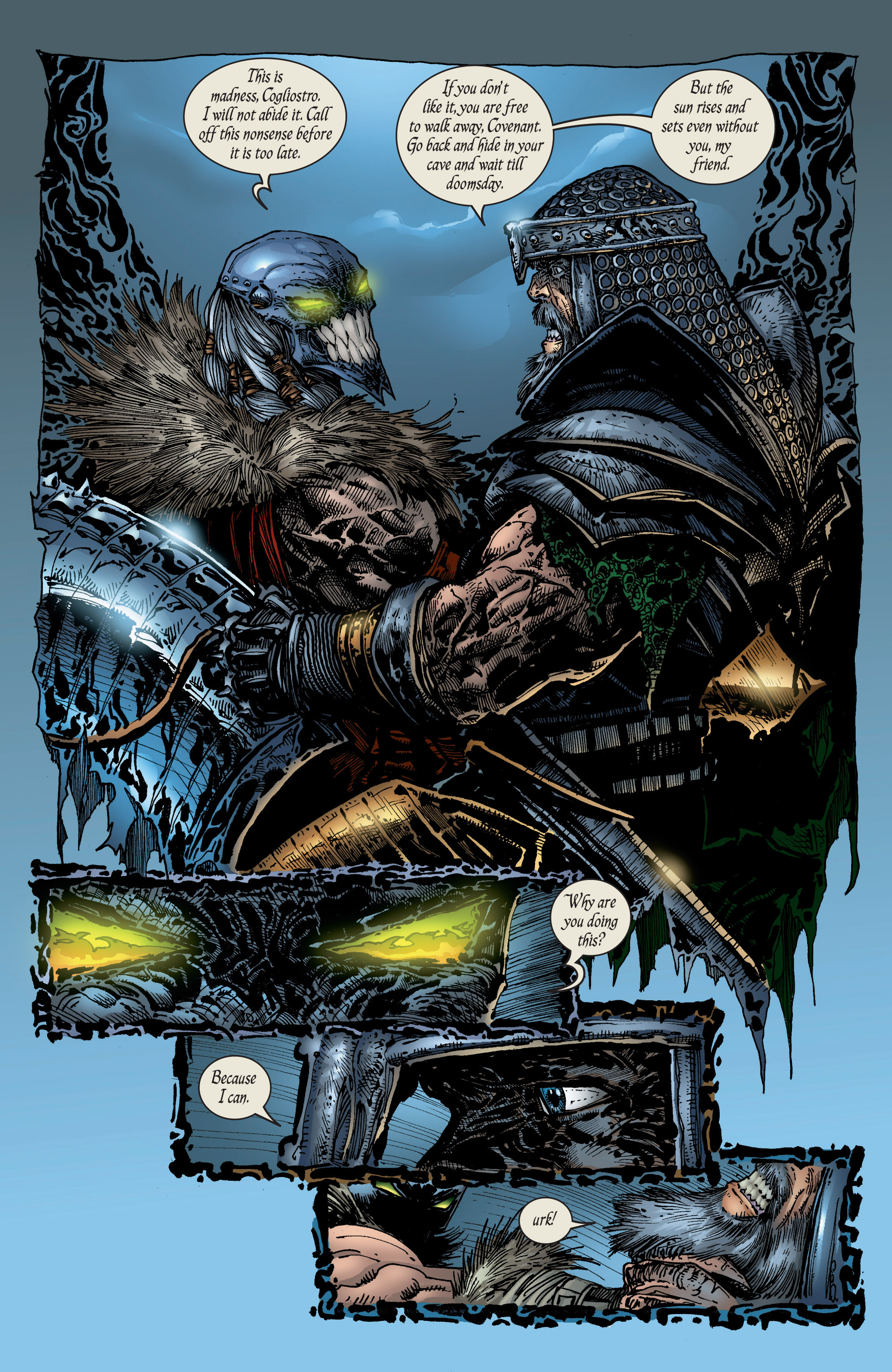 Read online Spawn: The Dark Ages comic -  Issue #9 - 16