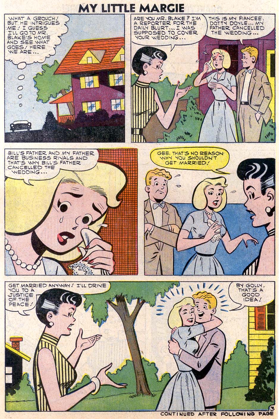 Read online My Little Margie (1954) comic -  Issue #30 - 15