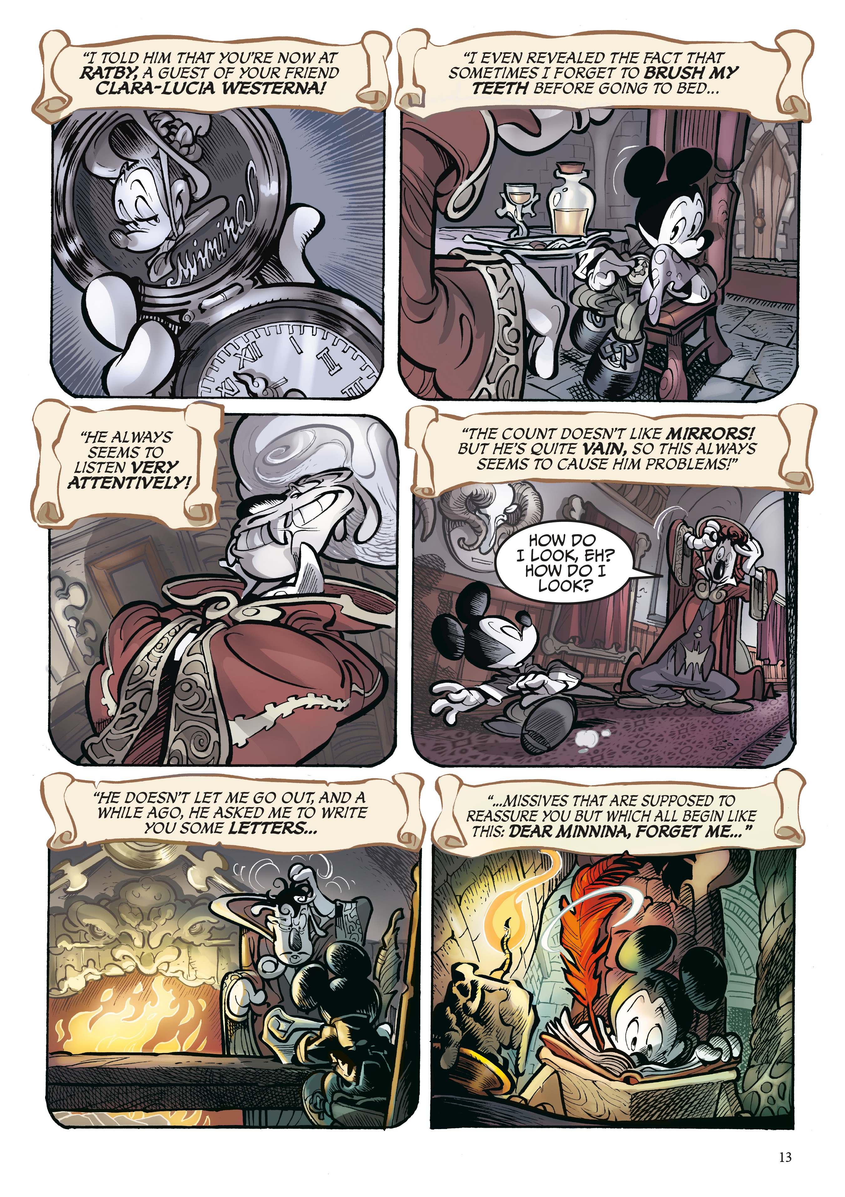 Read online Disney Dracula, Starring Mickey Mouse comic -  Issue # TPB - 13