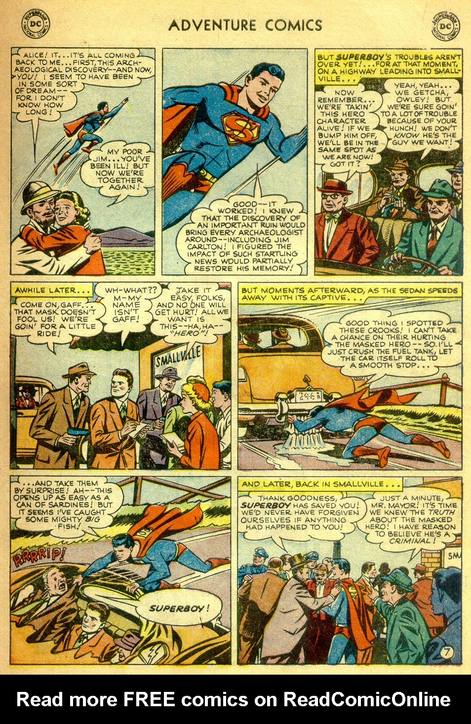 Read online Adventure Comics (1938) comic -  Issue #181 - 8
