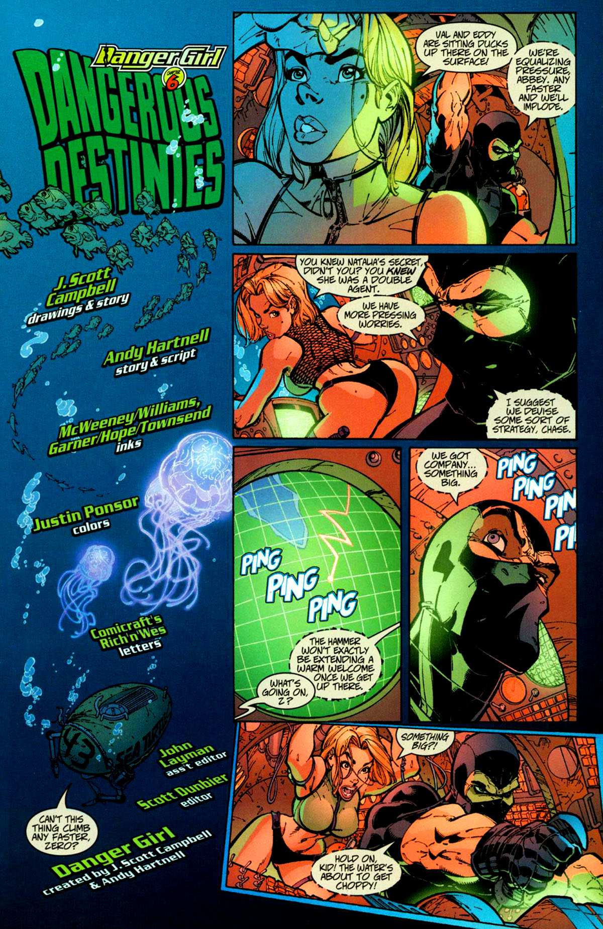 Read online Danger Girl (1998) comic -  Issue #6 - 3